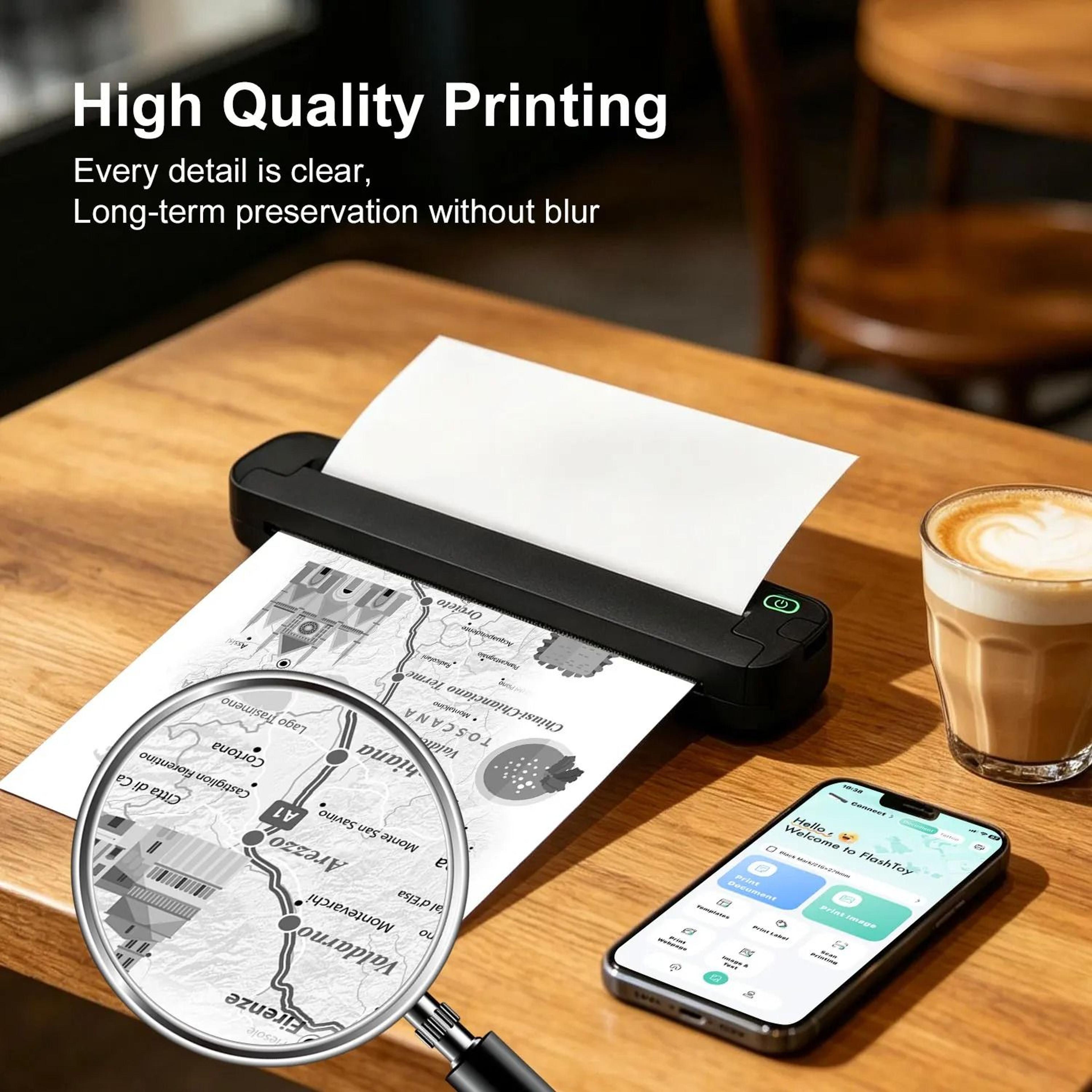 InkFree Wireless Bluetooth Tattoo Stencil Printer 1
