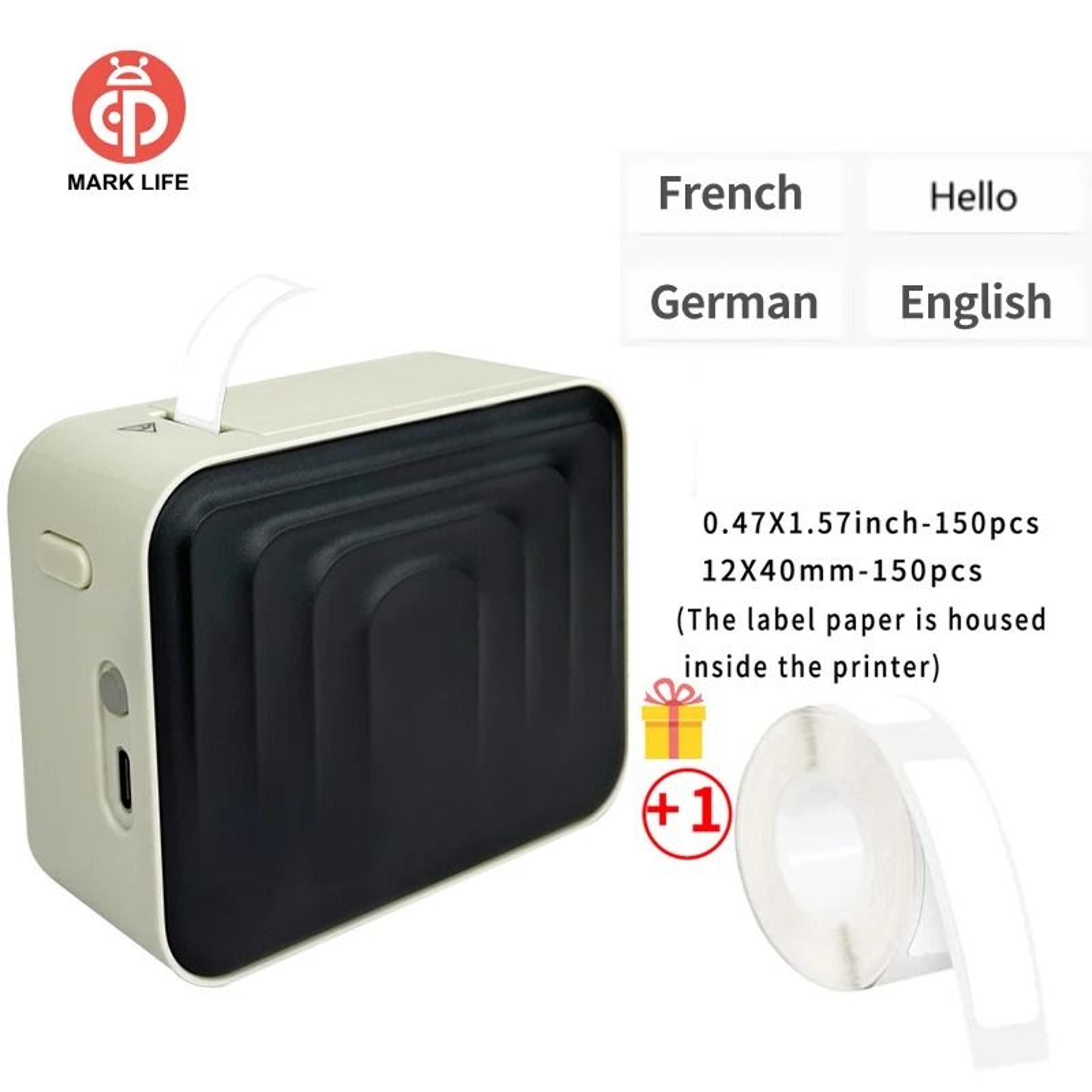Marklife M1 Bluetooth Mini Label Maker 9