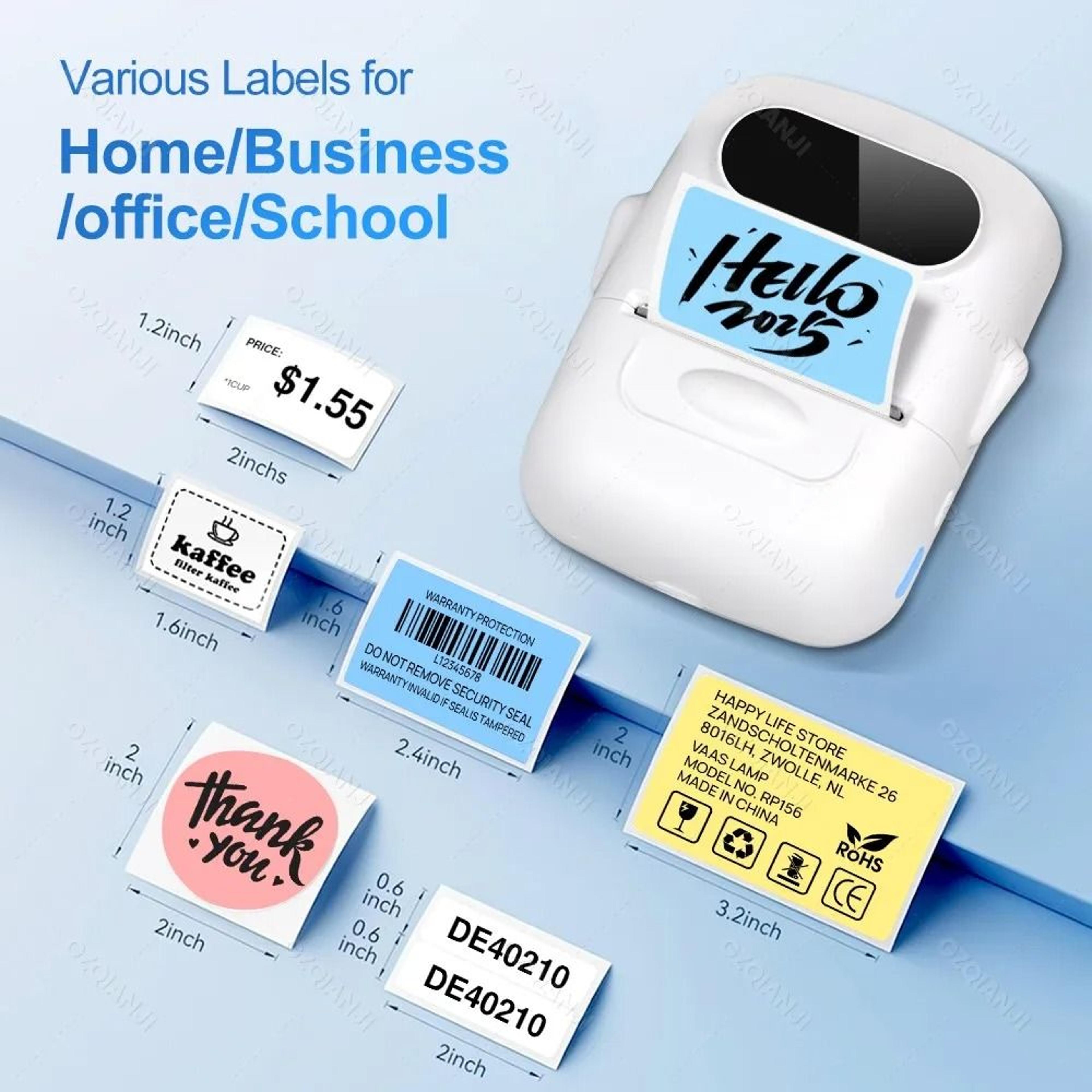 Marklife P50 Pocket Wireless Sticker Printer 4