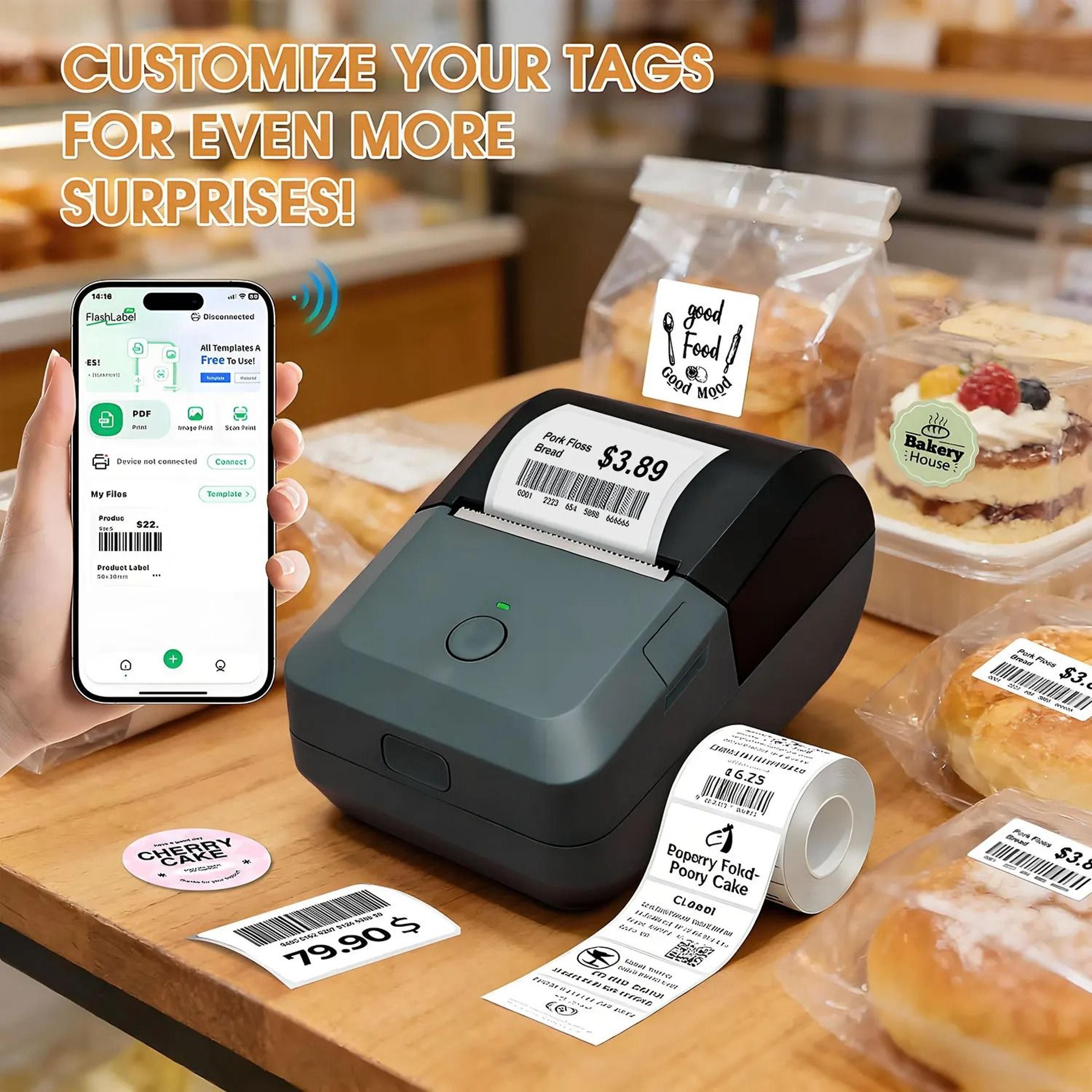 ColorTag Bluetooth Thermal Sticker Printer 3