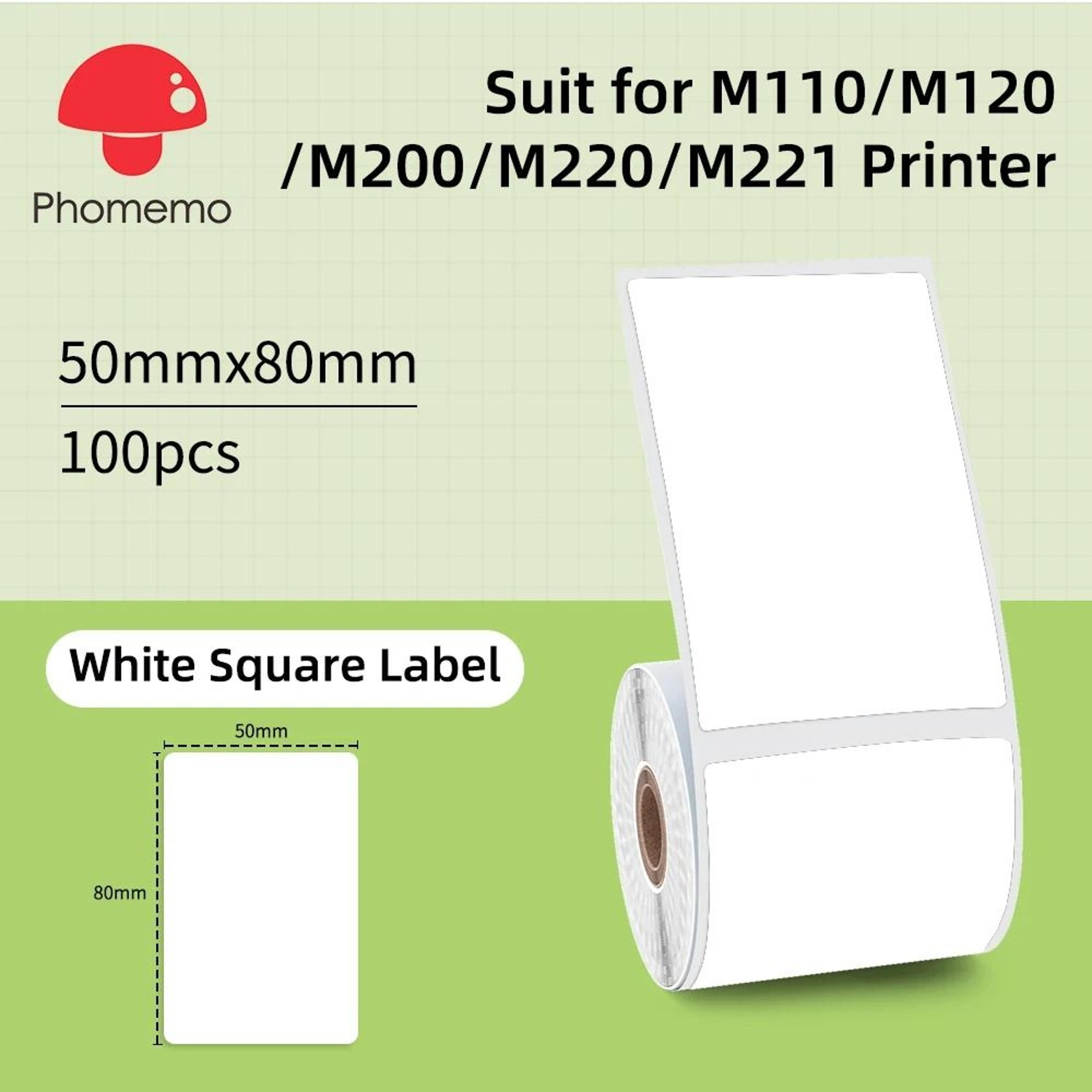 Phomemo MultiShape Thermal Sticker Labels 9