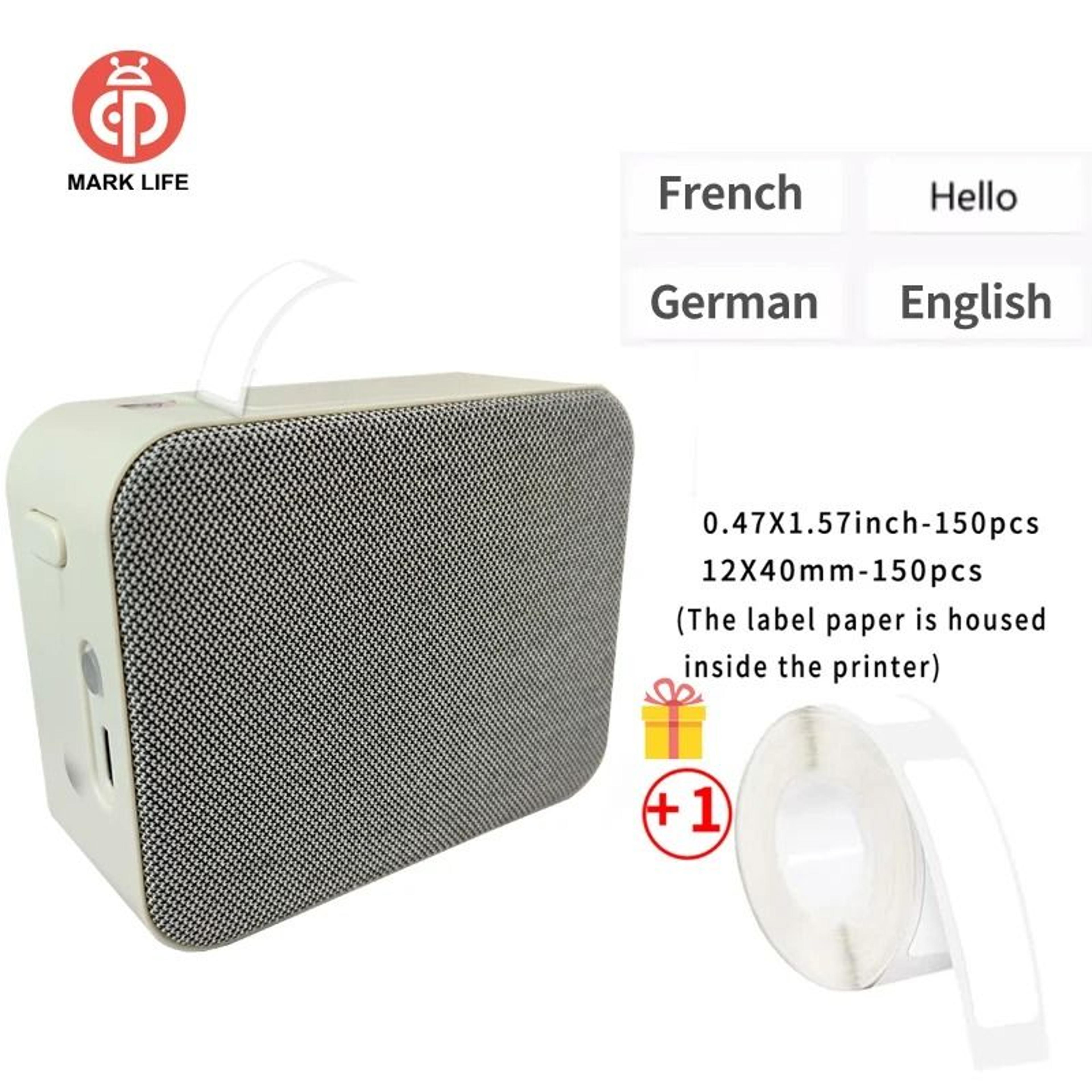 Marklife P15 Mini Bluetooth Sticker Maker 10