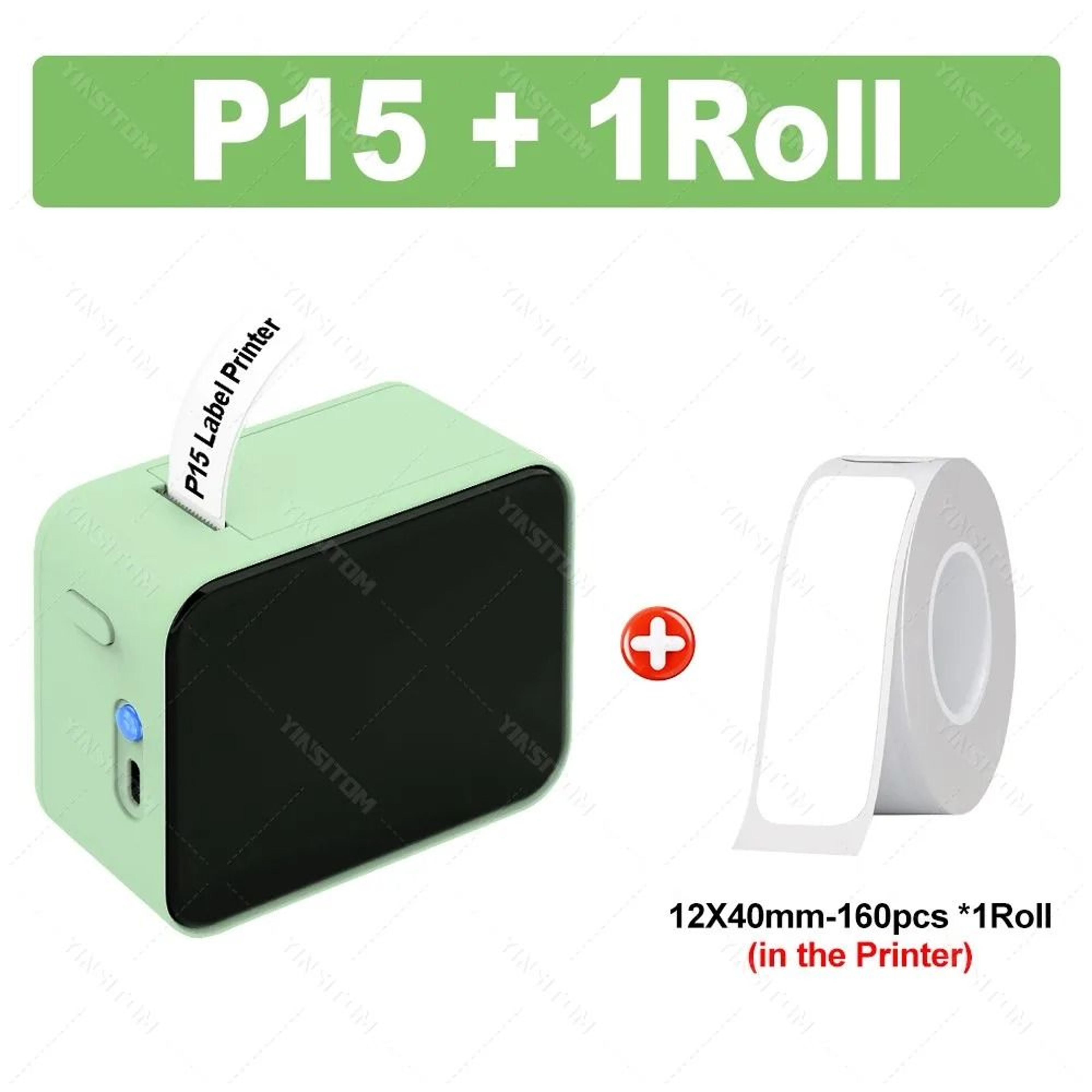 P15 Smart Bluetooth Sticker Label Maker 10