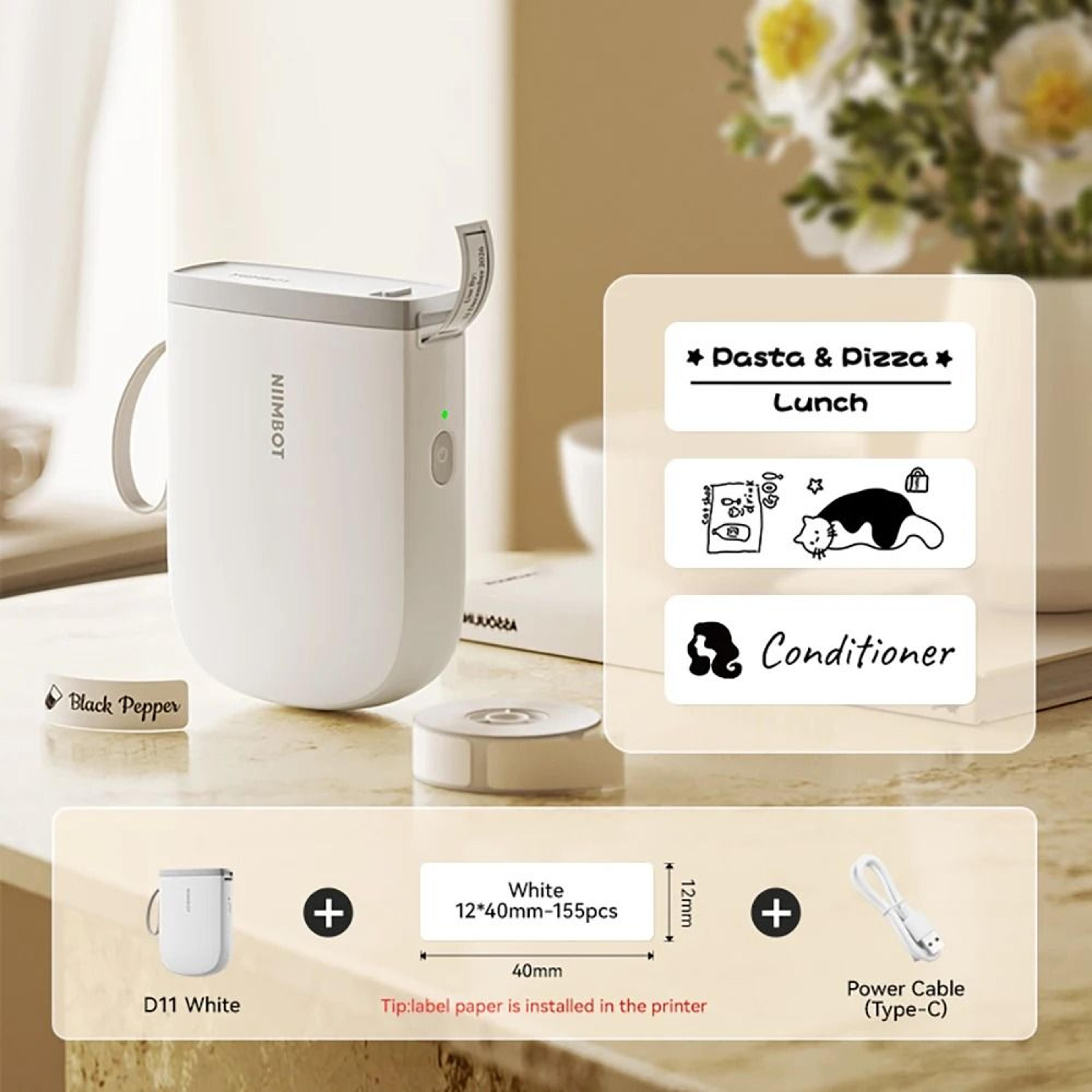 Niimbot D11 D110 Wireless Mini Label Printer 6