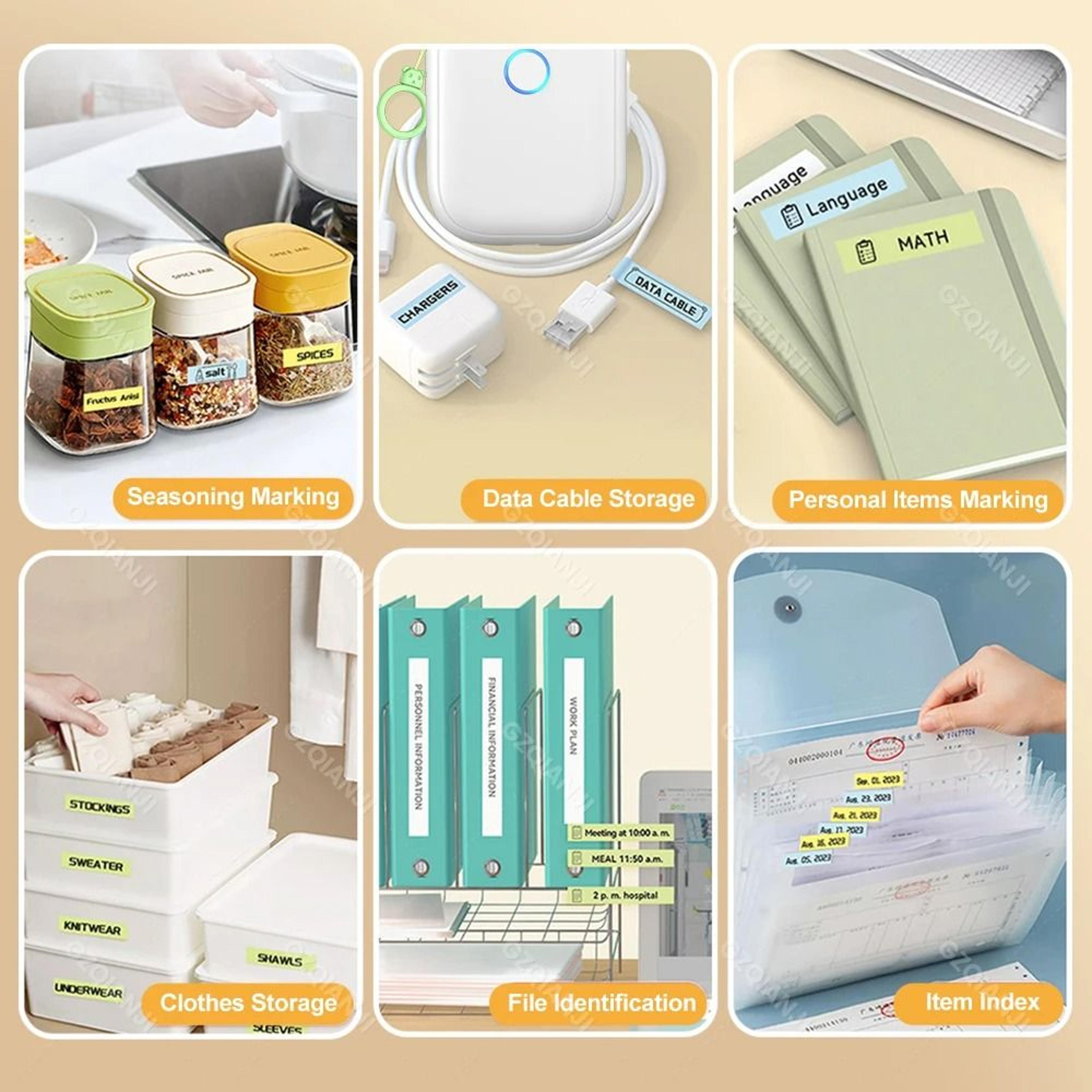 Marklife P12 Portable Thermal Label Maker 4