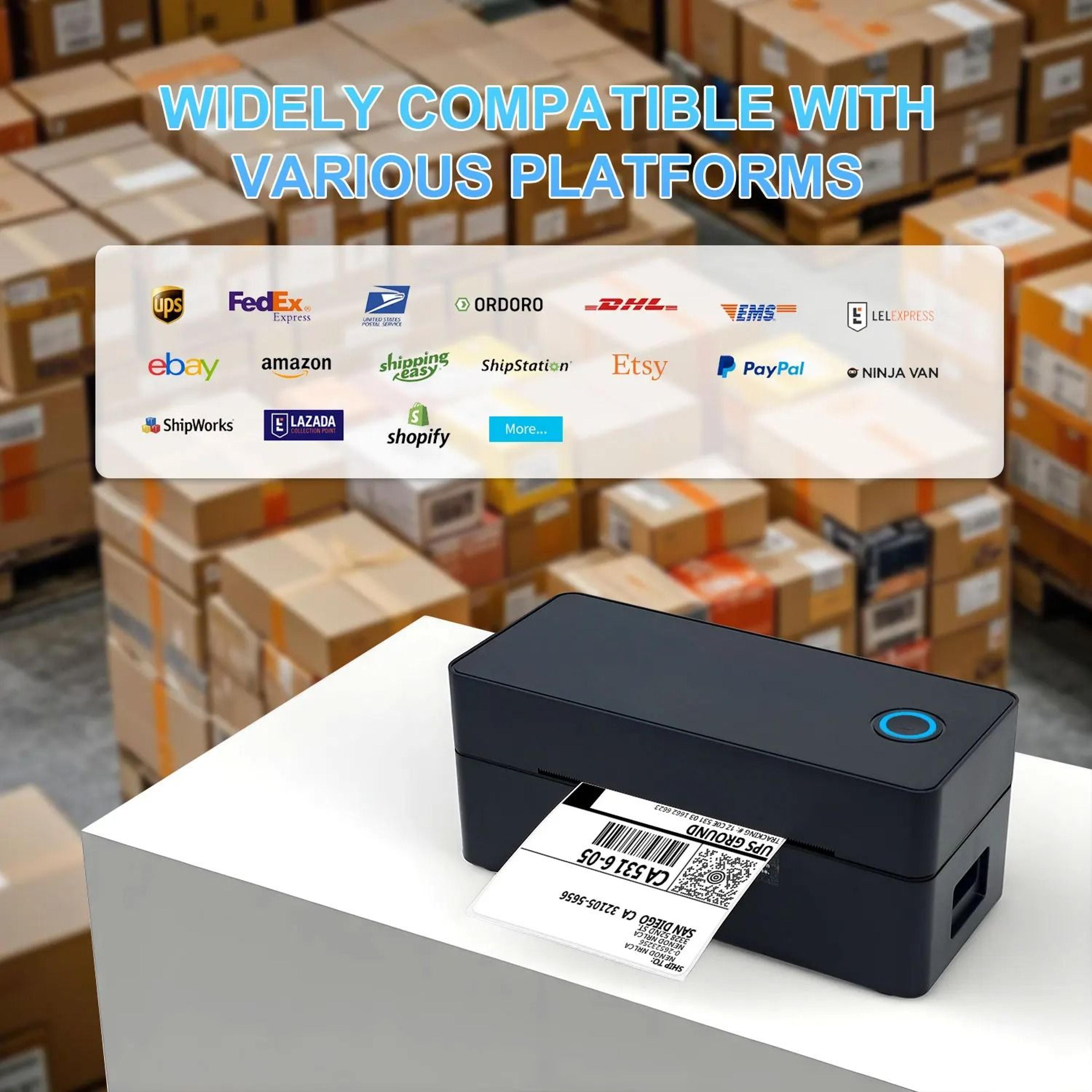 Wireless 4x6 Thermal Shipping Label Printer 1