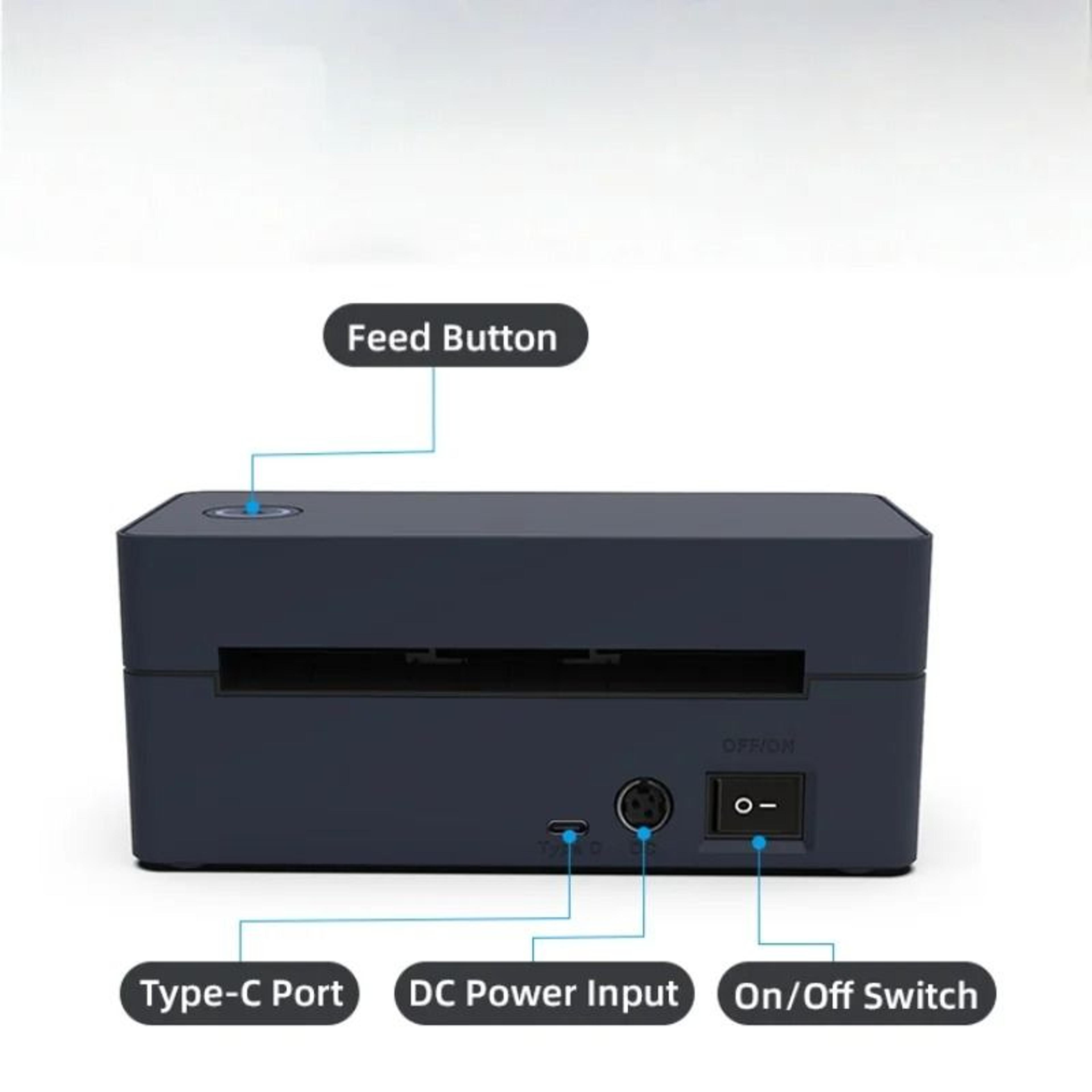 Wireless 4x6 Thermal Shipping Label Printer 7