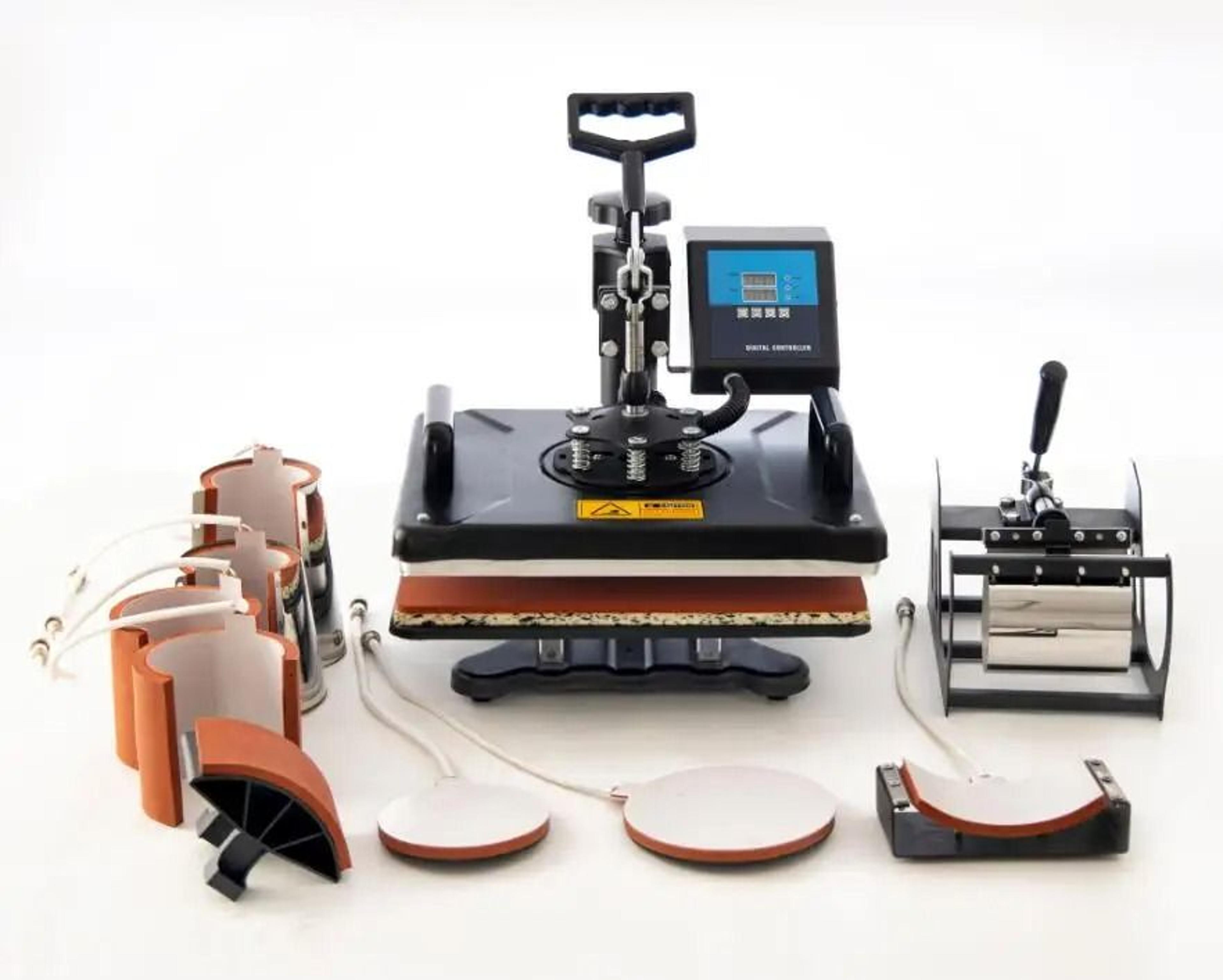 8 In 1 Multifunctional Sublimation Heat Press Machine 5
