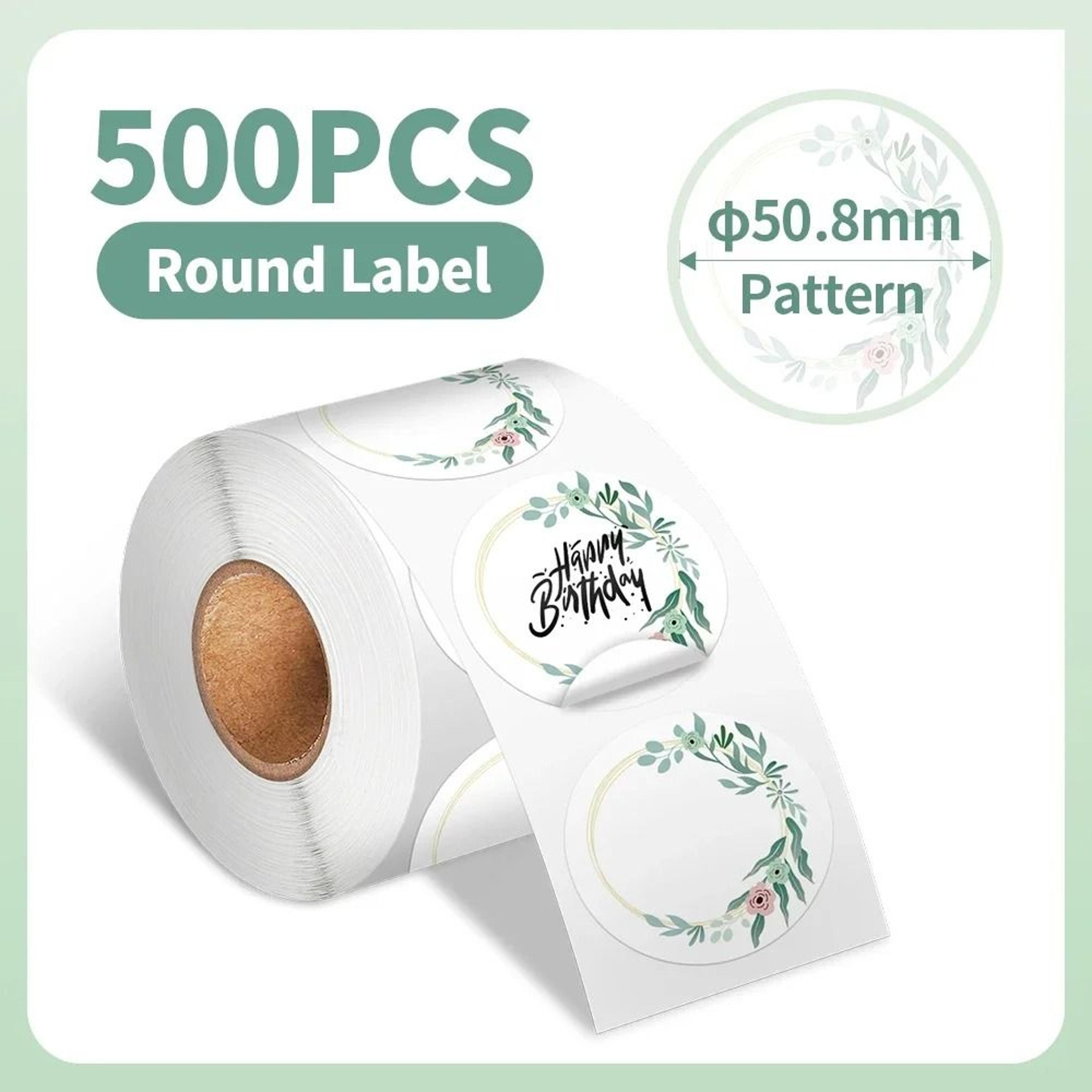 Phomemo Round Waterproof Label Rolls 17