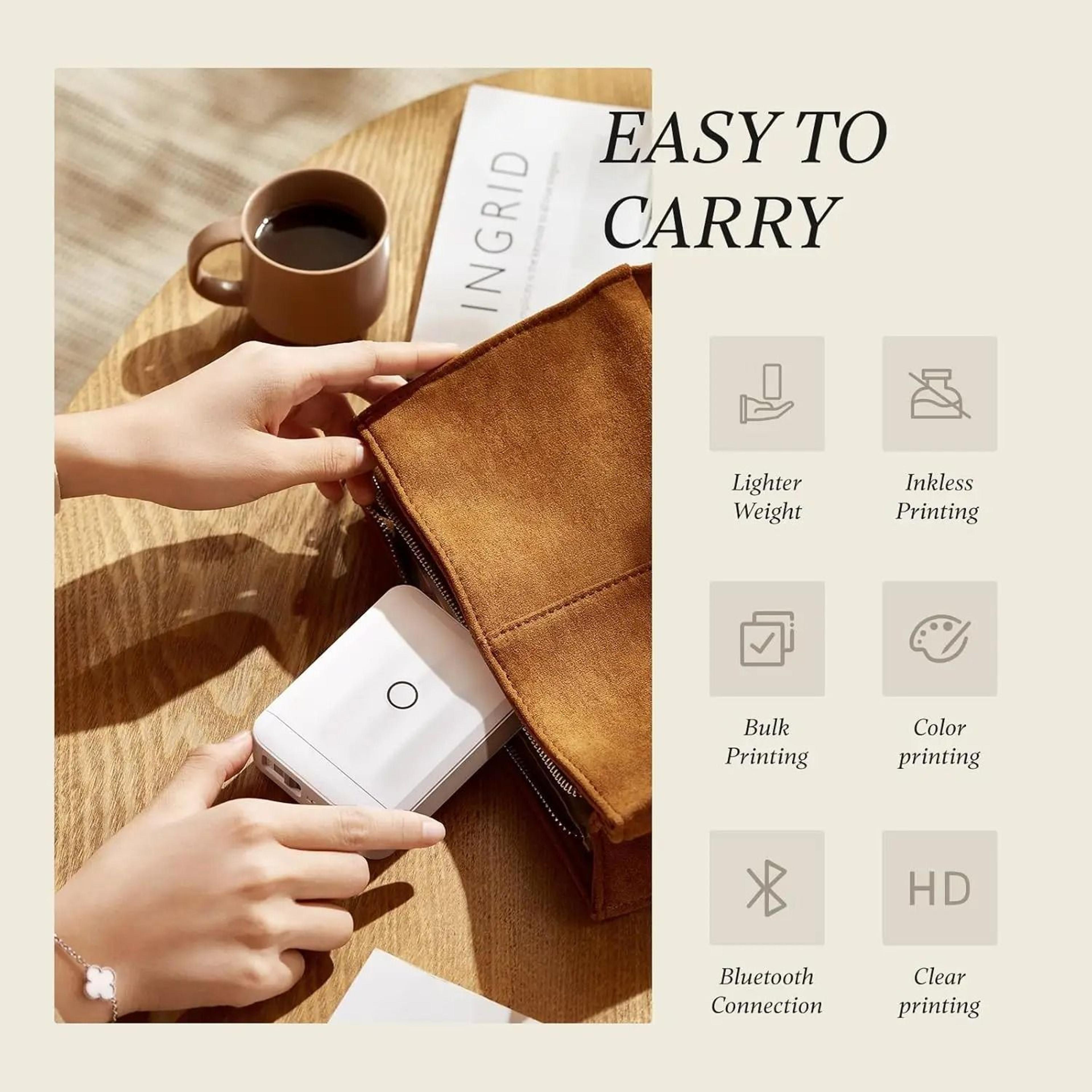 Niimbot D110M Bluetooth Mini Label Printer 4