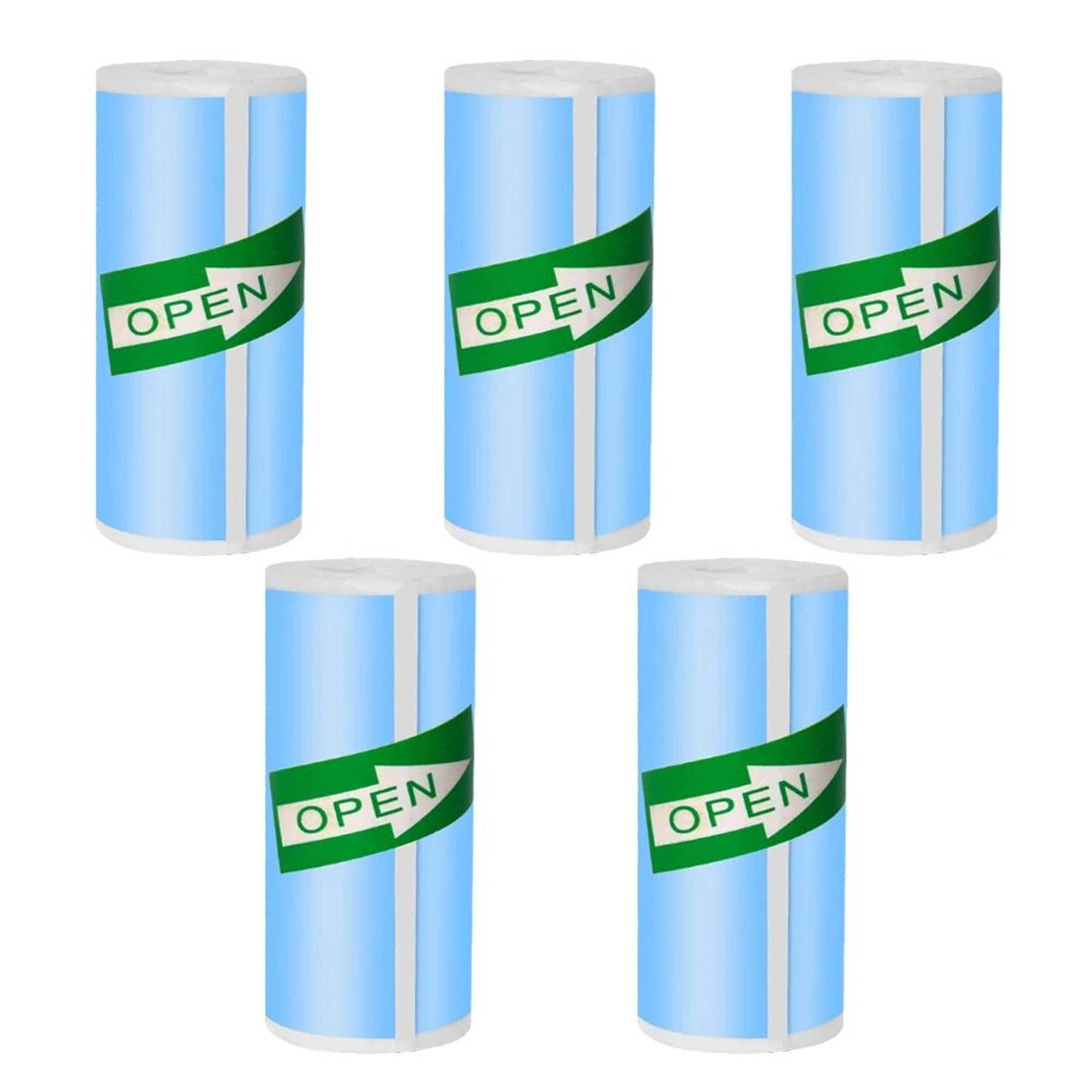 Mini Printer Colorful Adhesive Thermal Paper Rolls 17