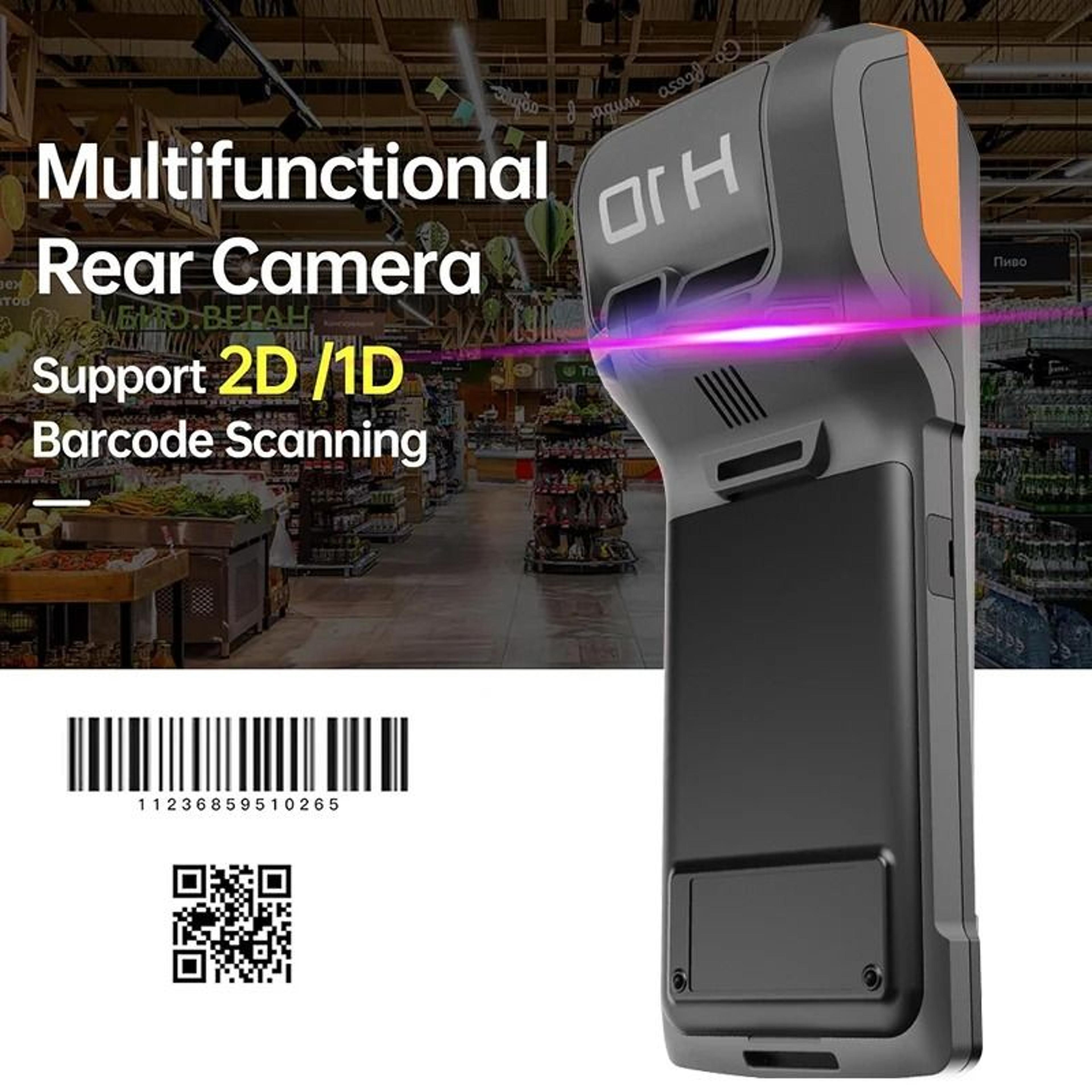 Android 14 Handheld POS Receipt Printer 3