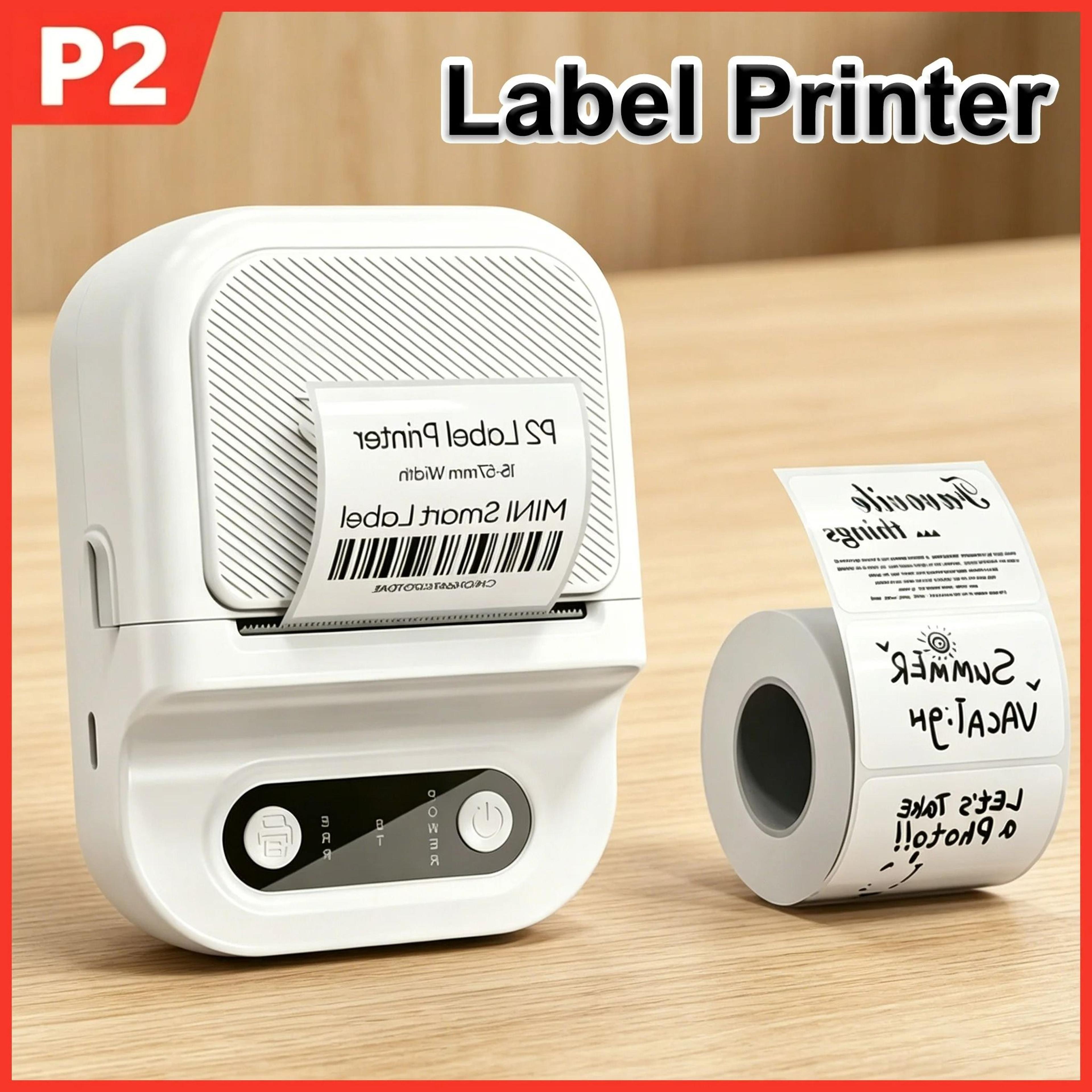 mini portable inkless label printer