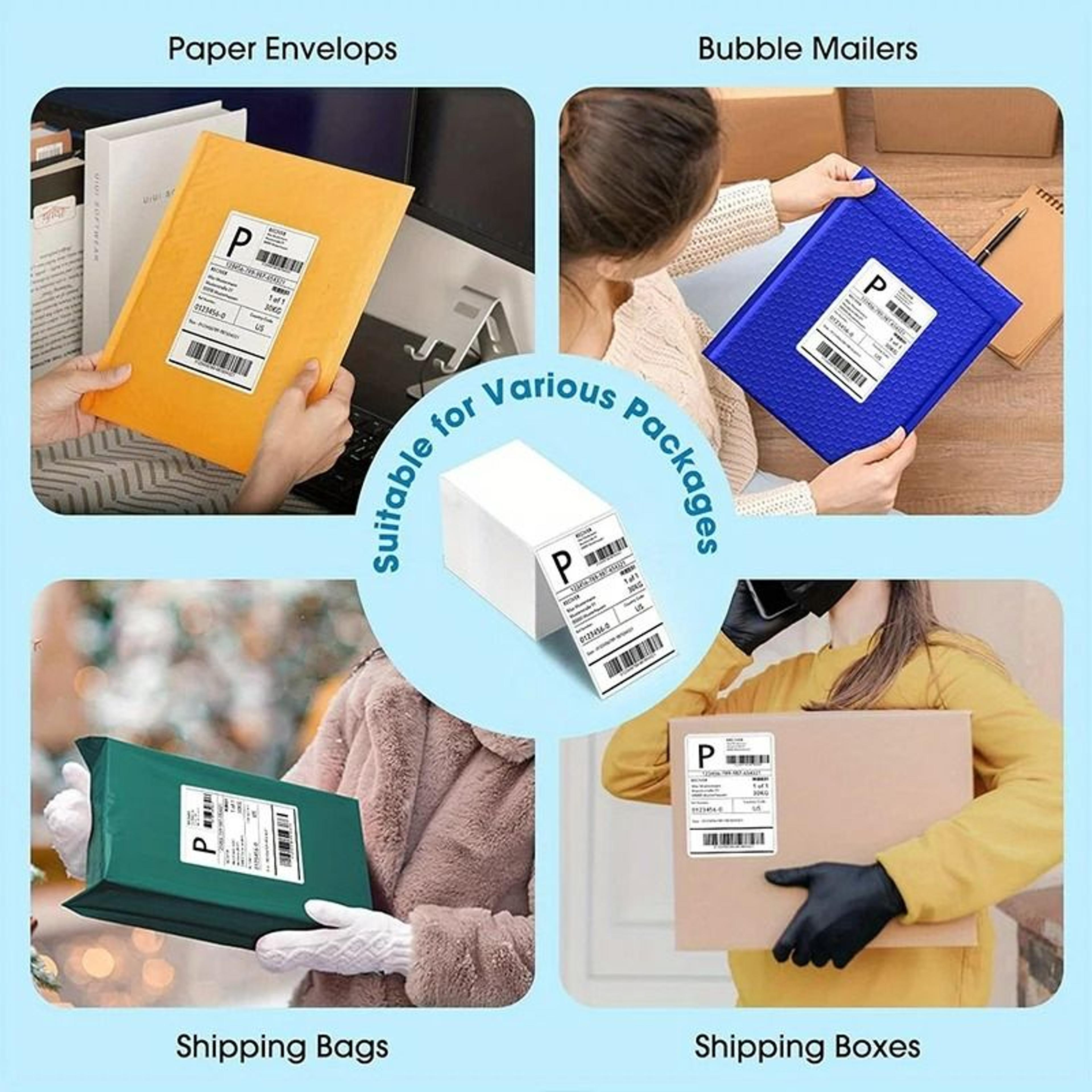 4x6 Self Adhesive Shipping Labels 4