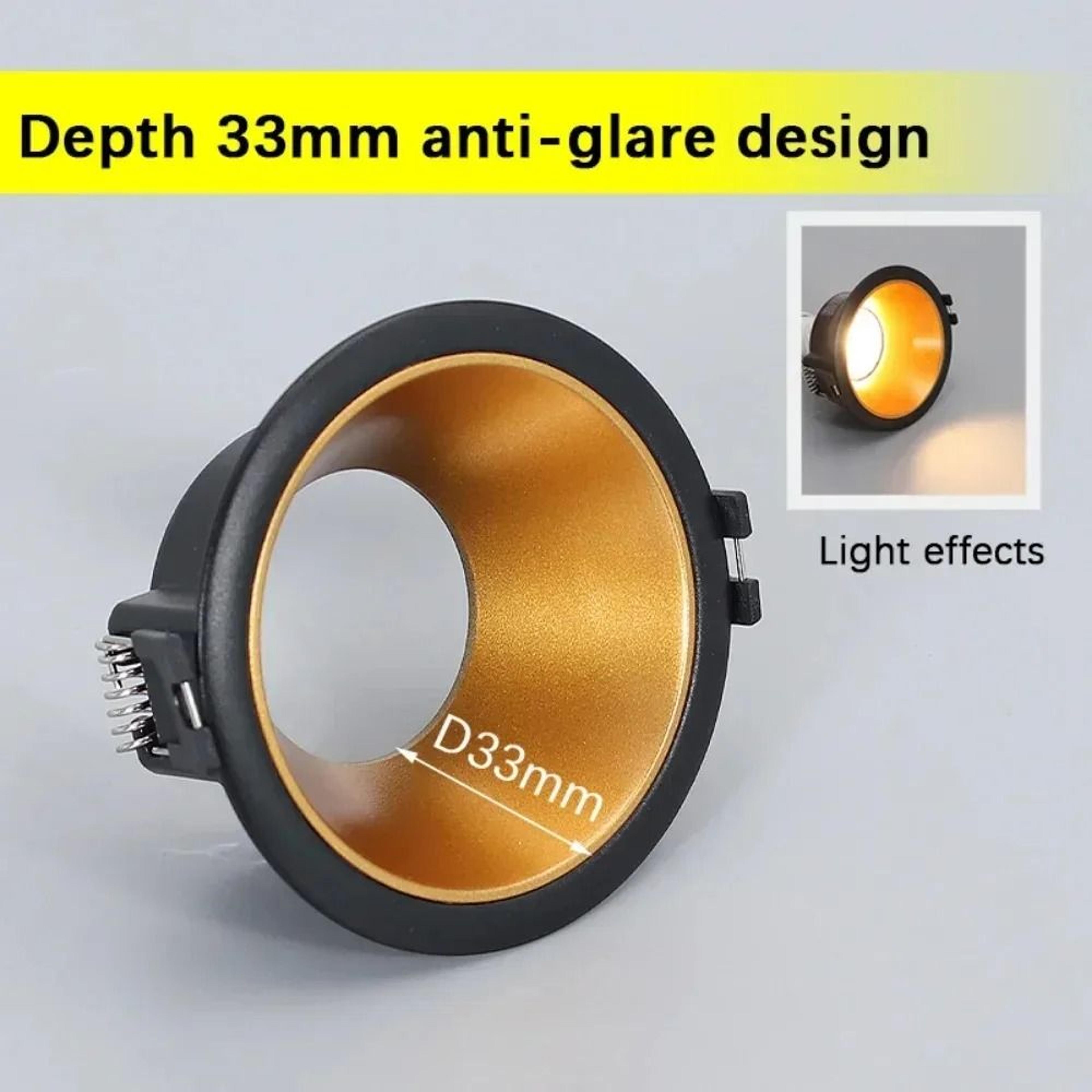 Round Recessed Ceiling Spotlight Fixture 5