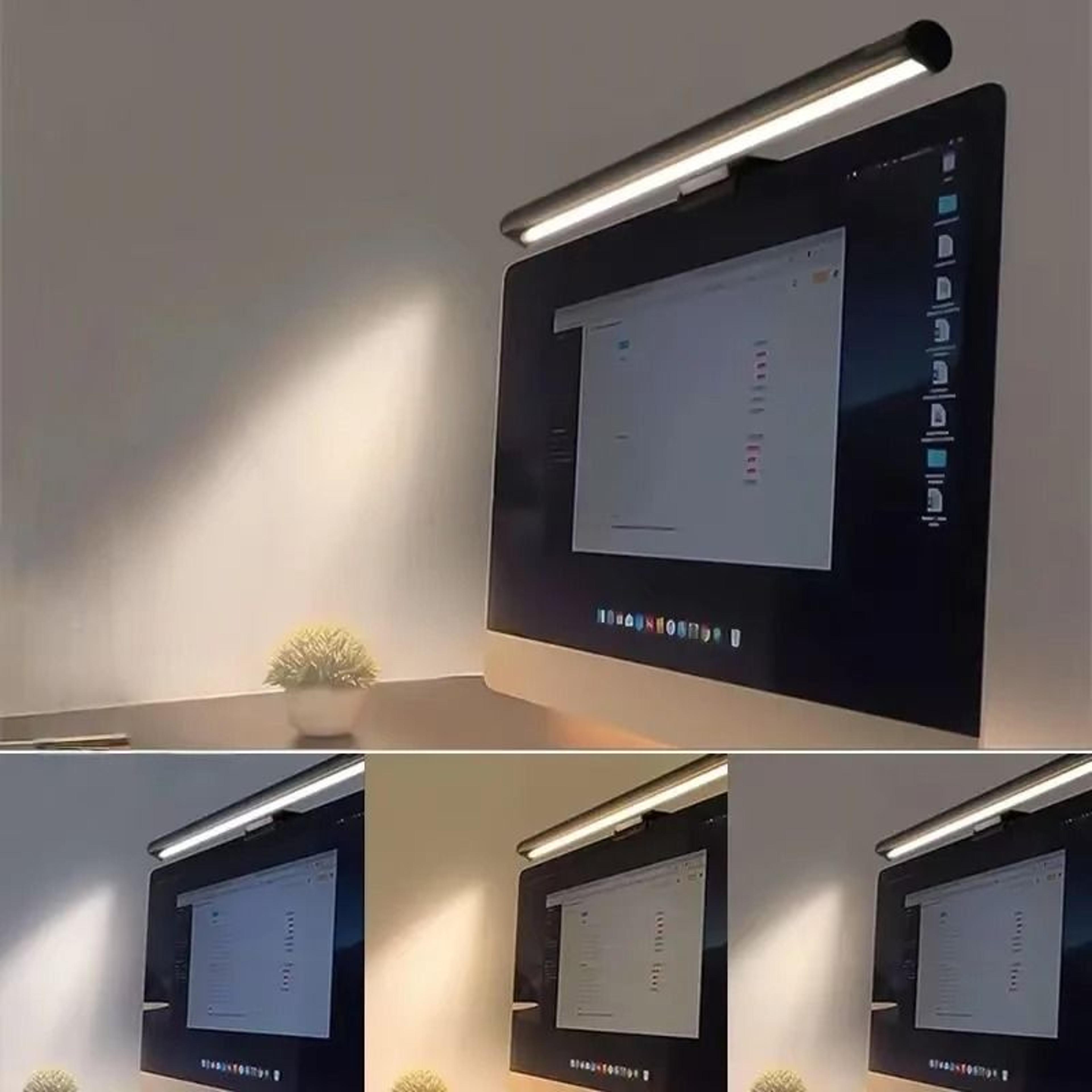 rgb glow dimmable monitor light bar