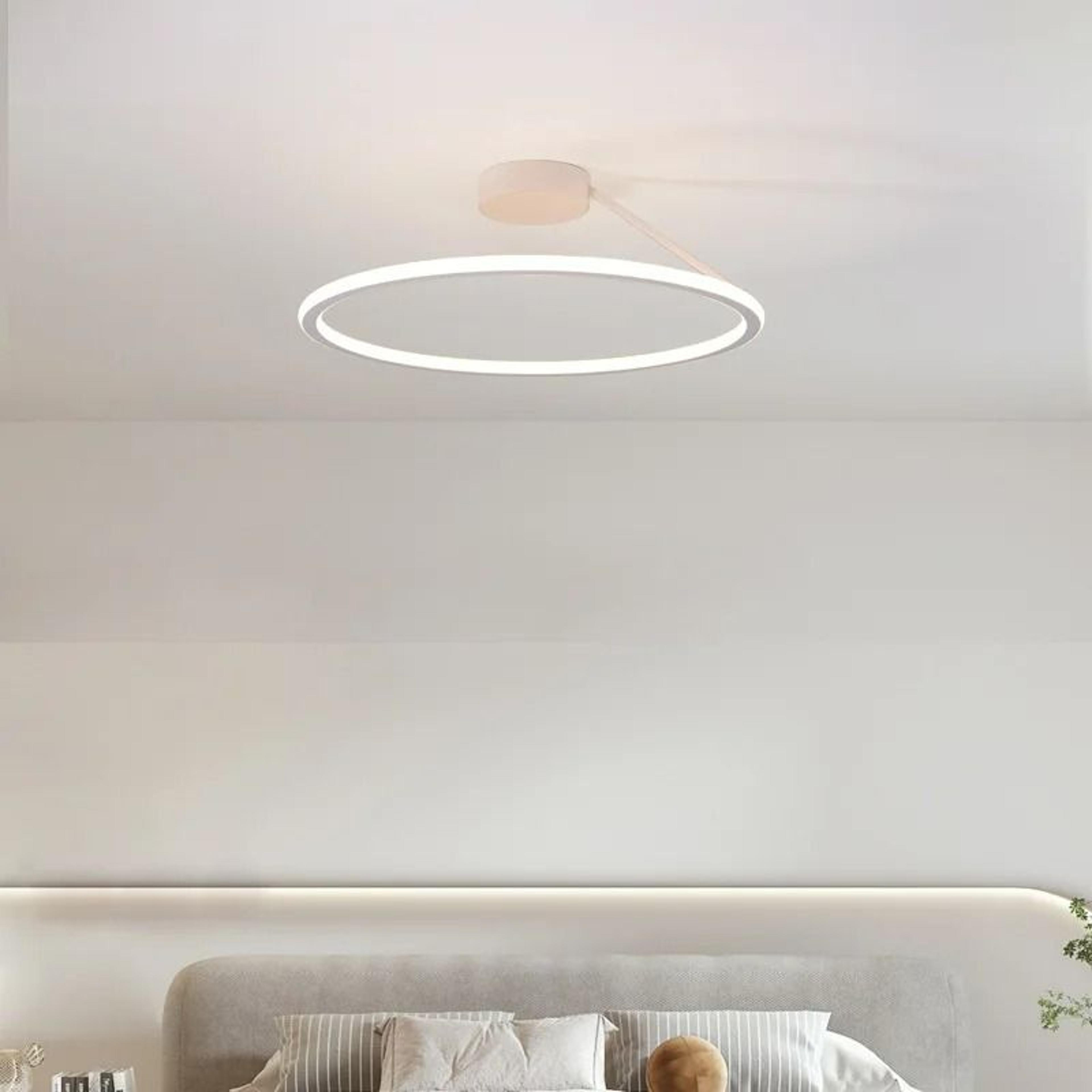 Modern Dimmable LED Ring Ceiling Chandelier 4