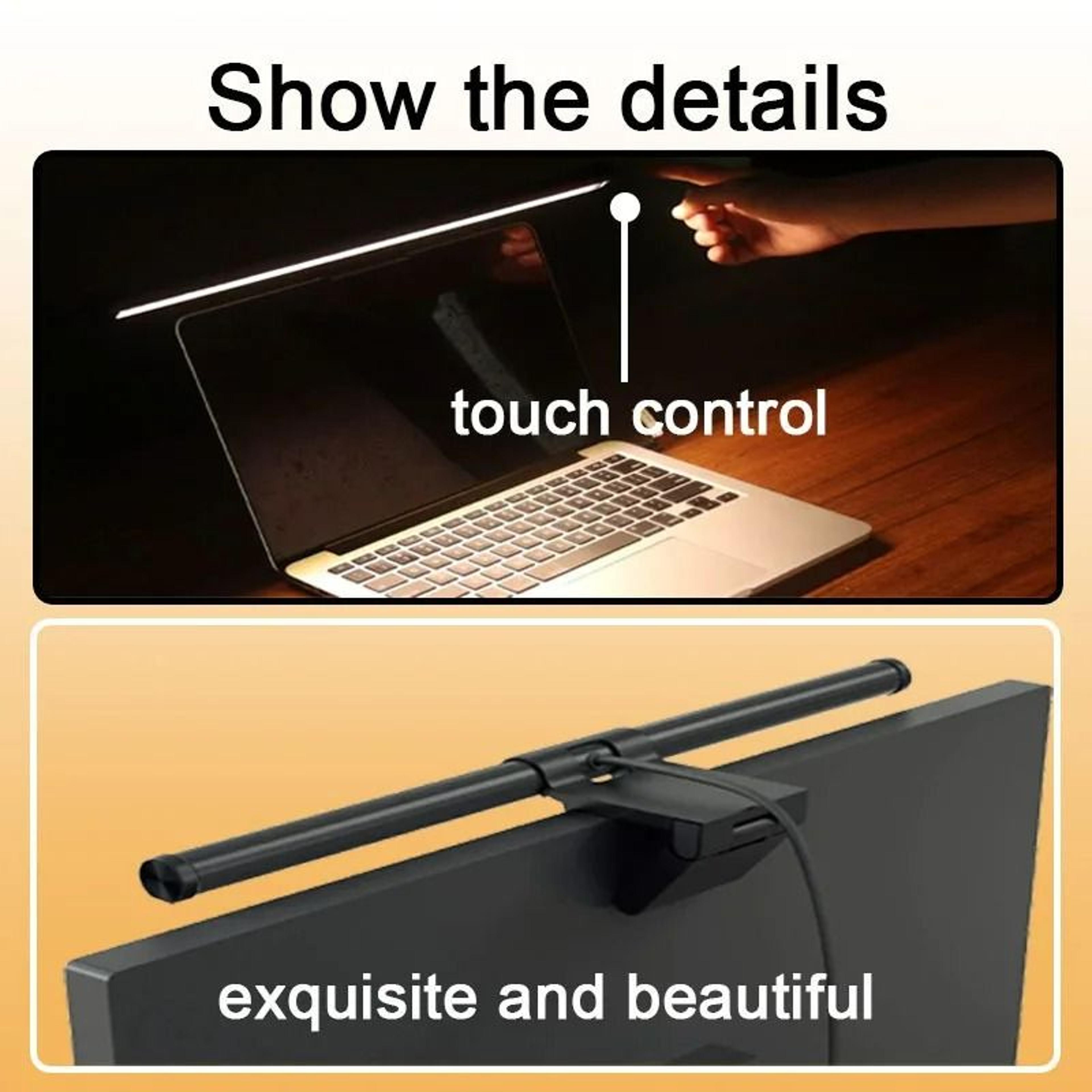 USB LED Monitor Light Bar With Stepless Dimming 1