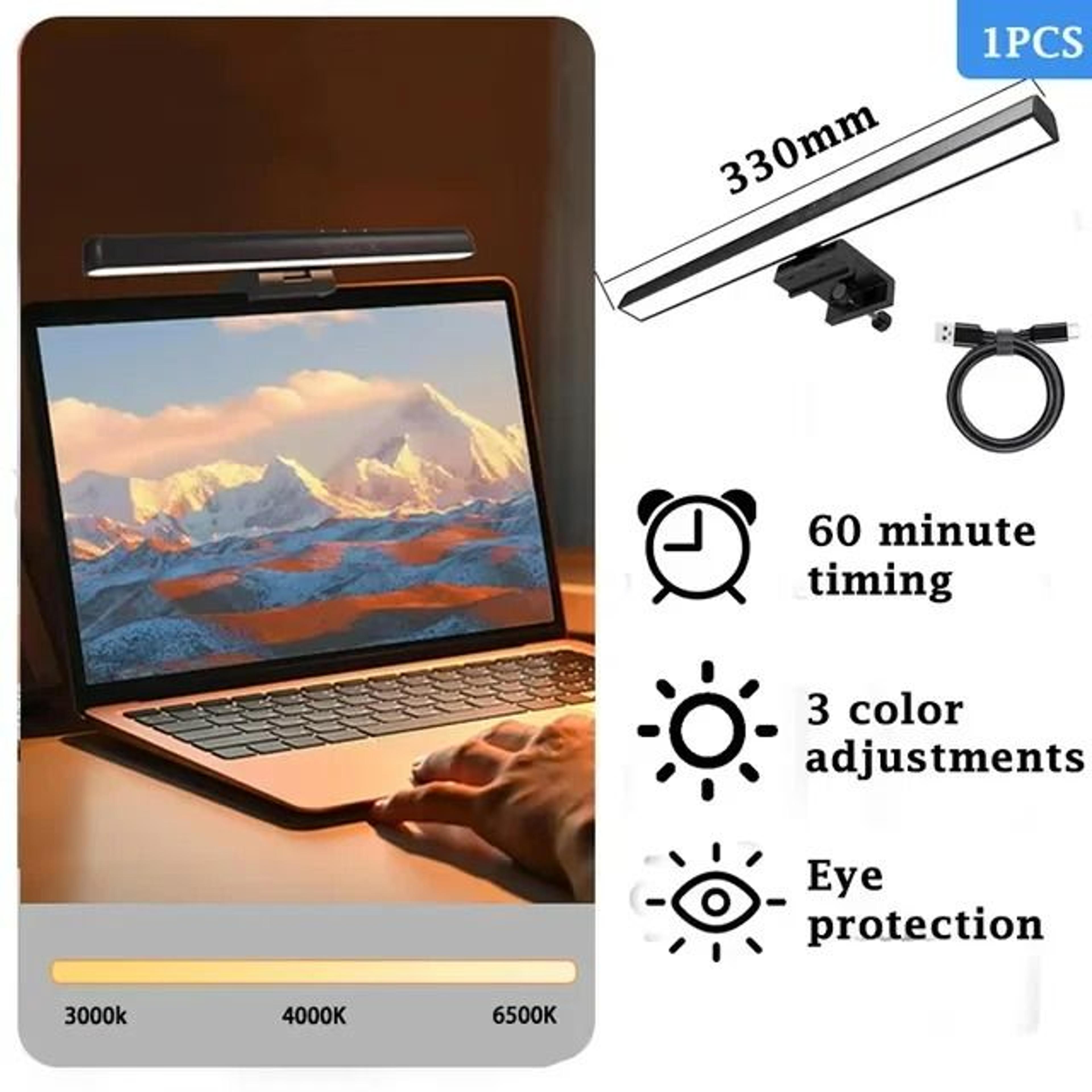 Stepless Dimmable LED Monitor Desk Light 6