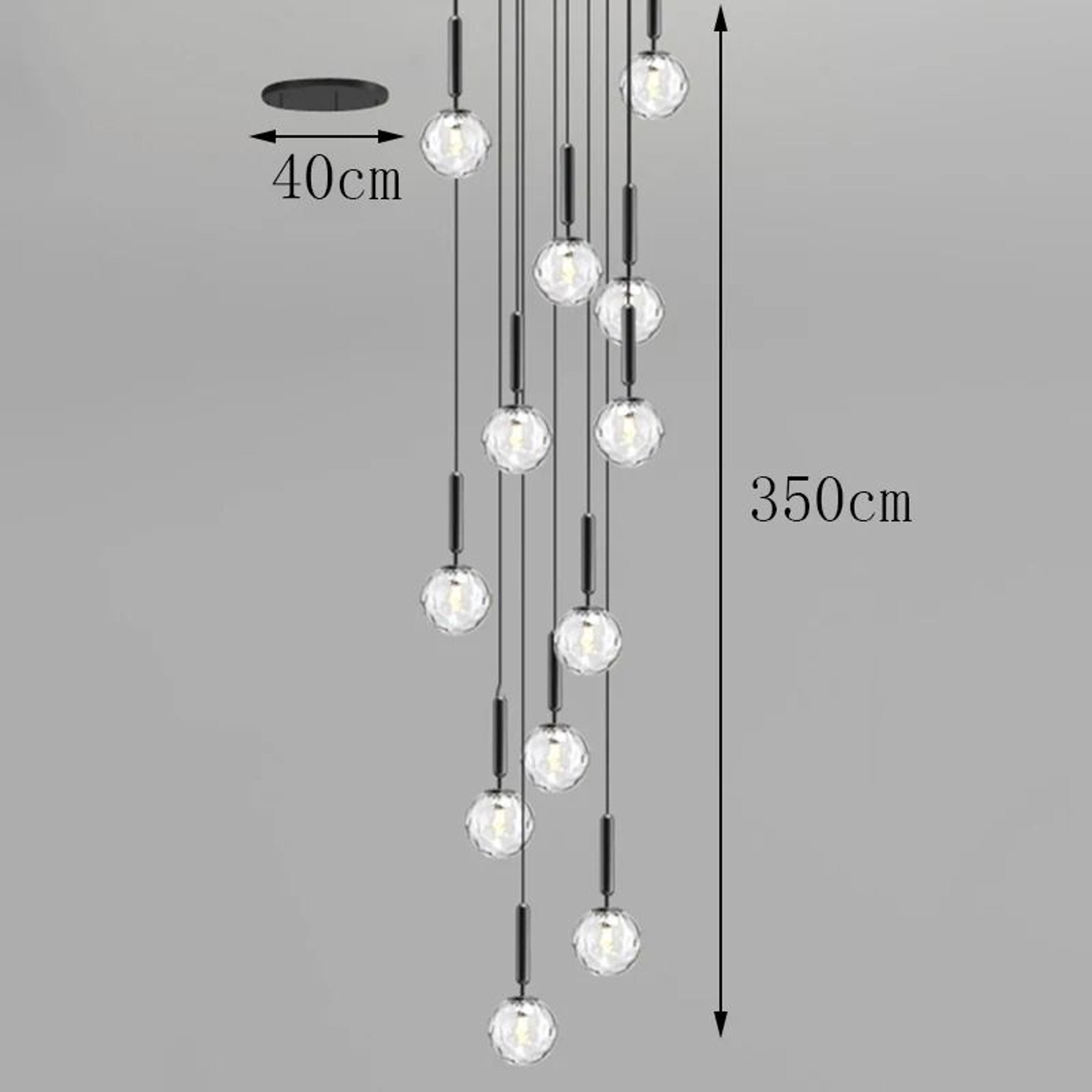 Modern LED Pendant Chandelier Light 10