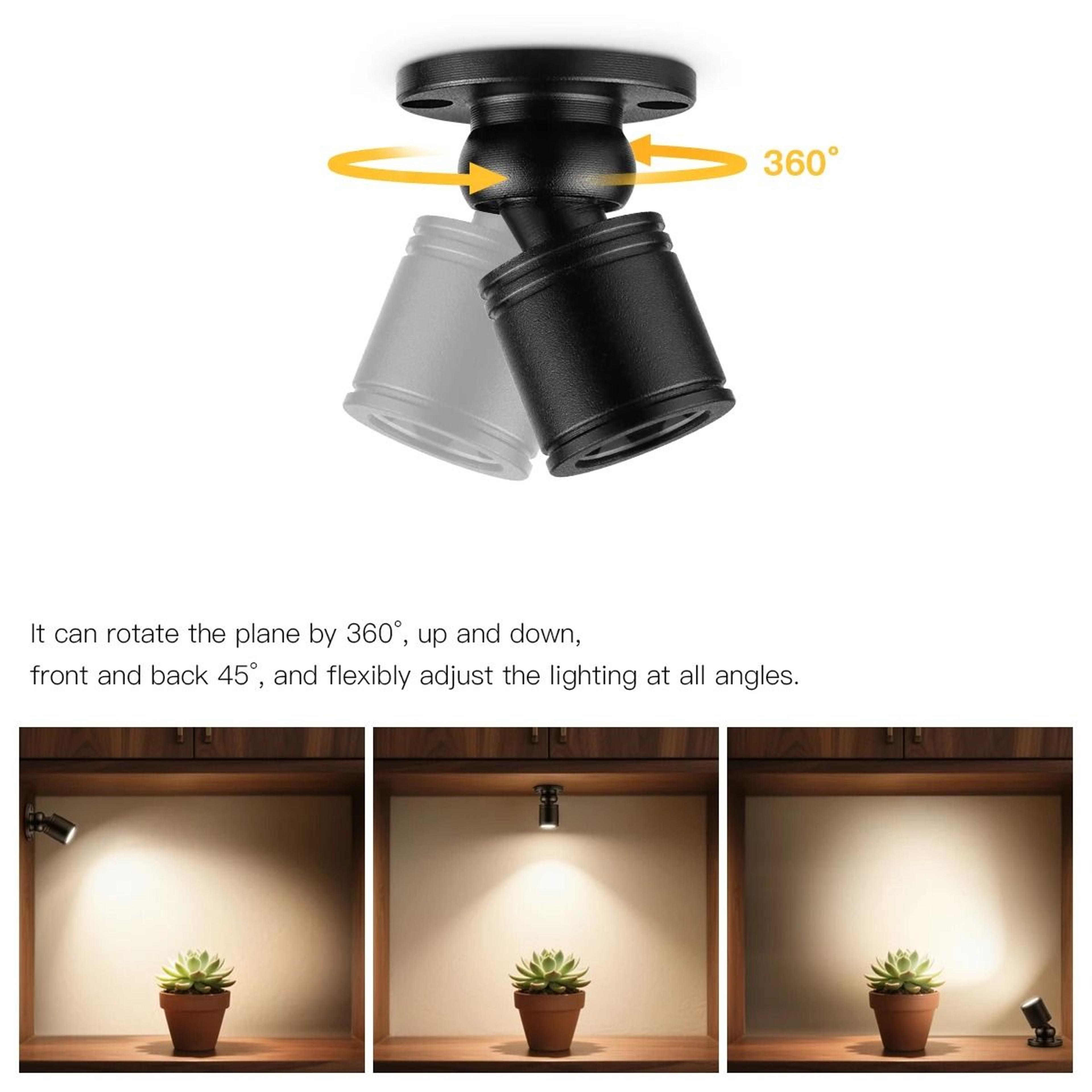 LumiPivot USB Adjustable Mini Spotlight 4