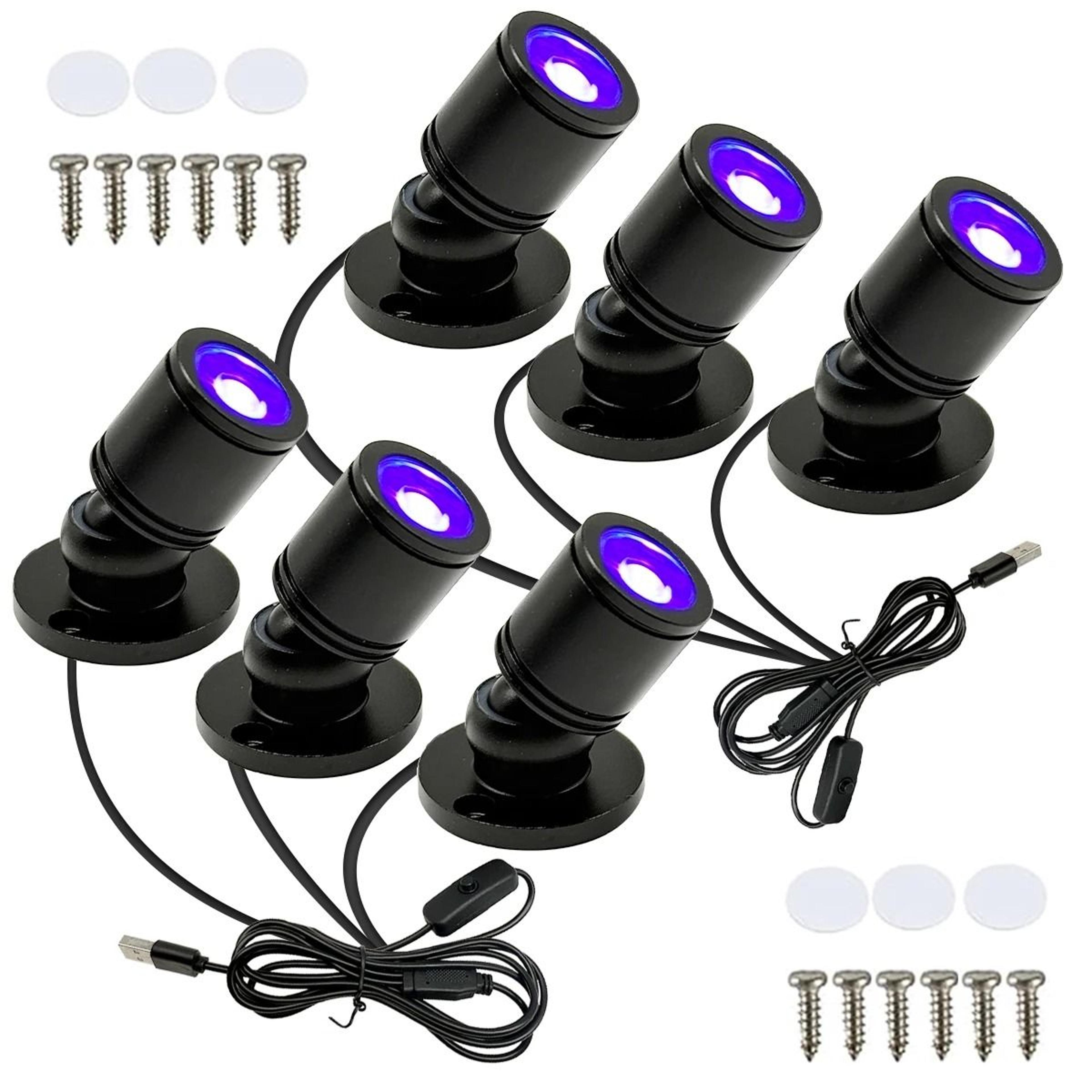 VioletBeam UV Mini Spotlights 11