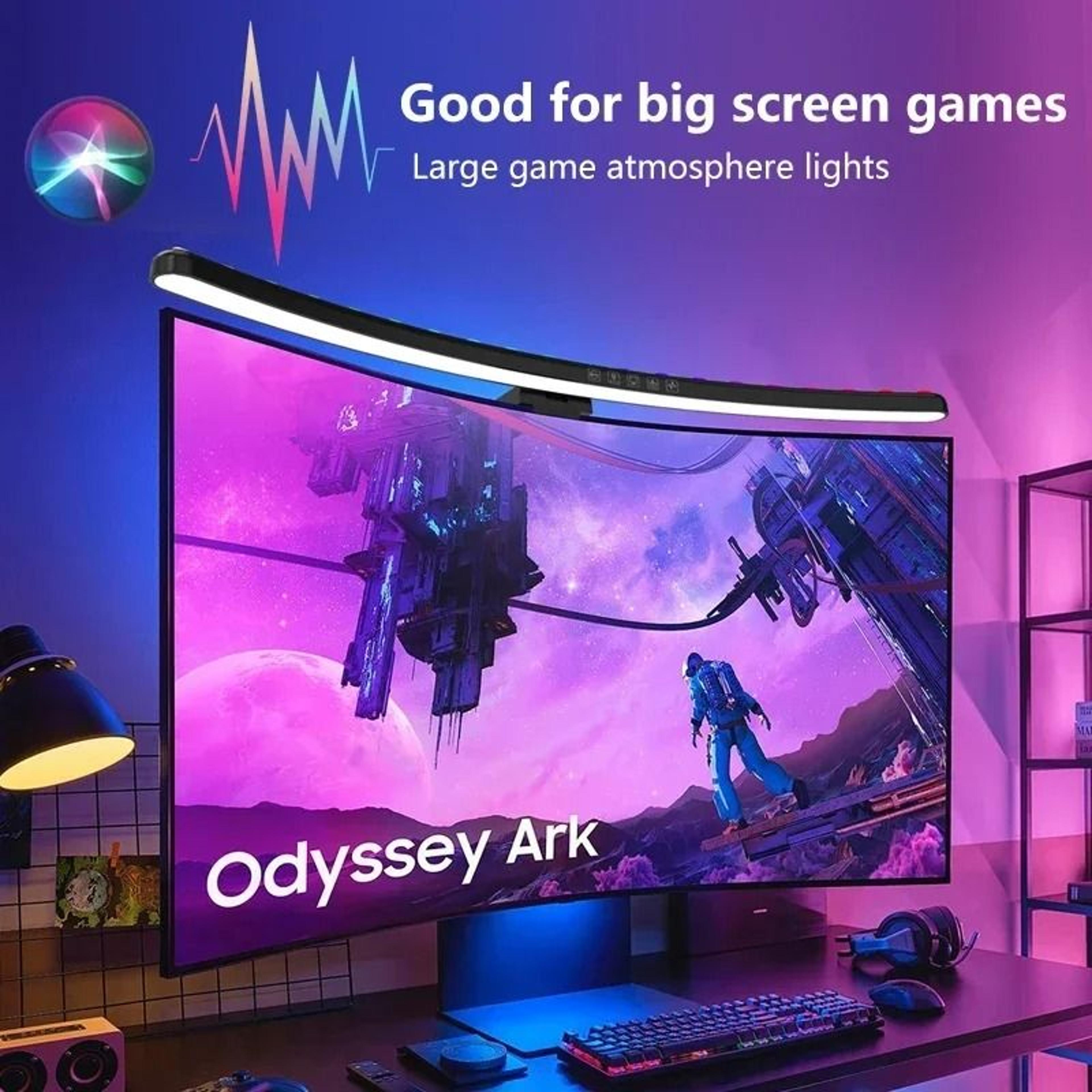 lumavibe rgb gaming monitor light