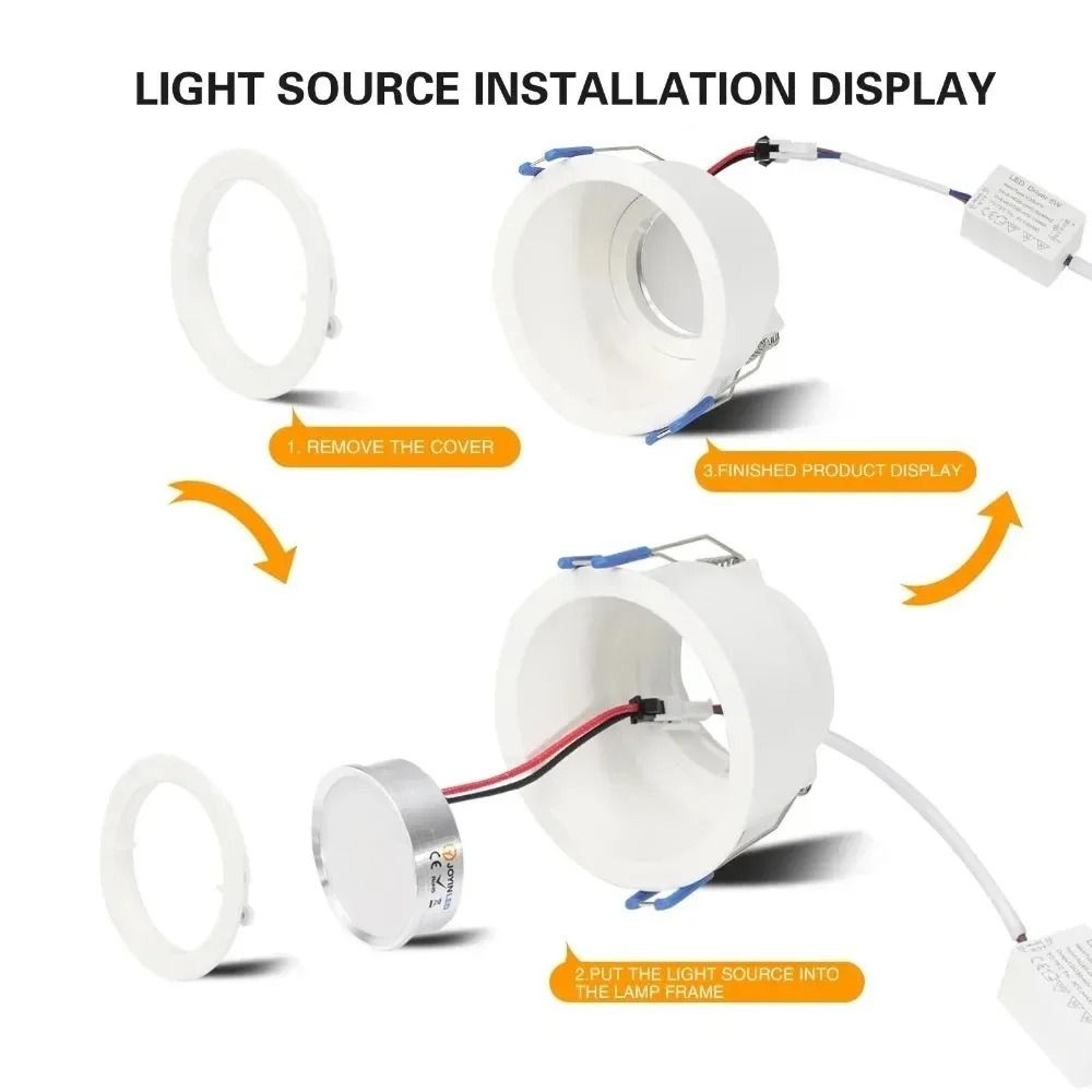 LumiCore GU10 Recessed Spotlight Fixture 6