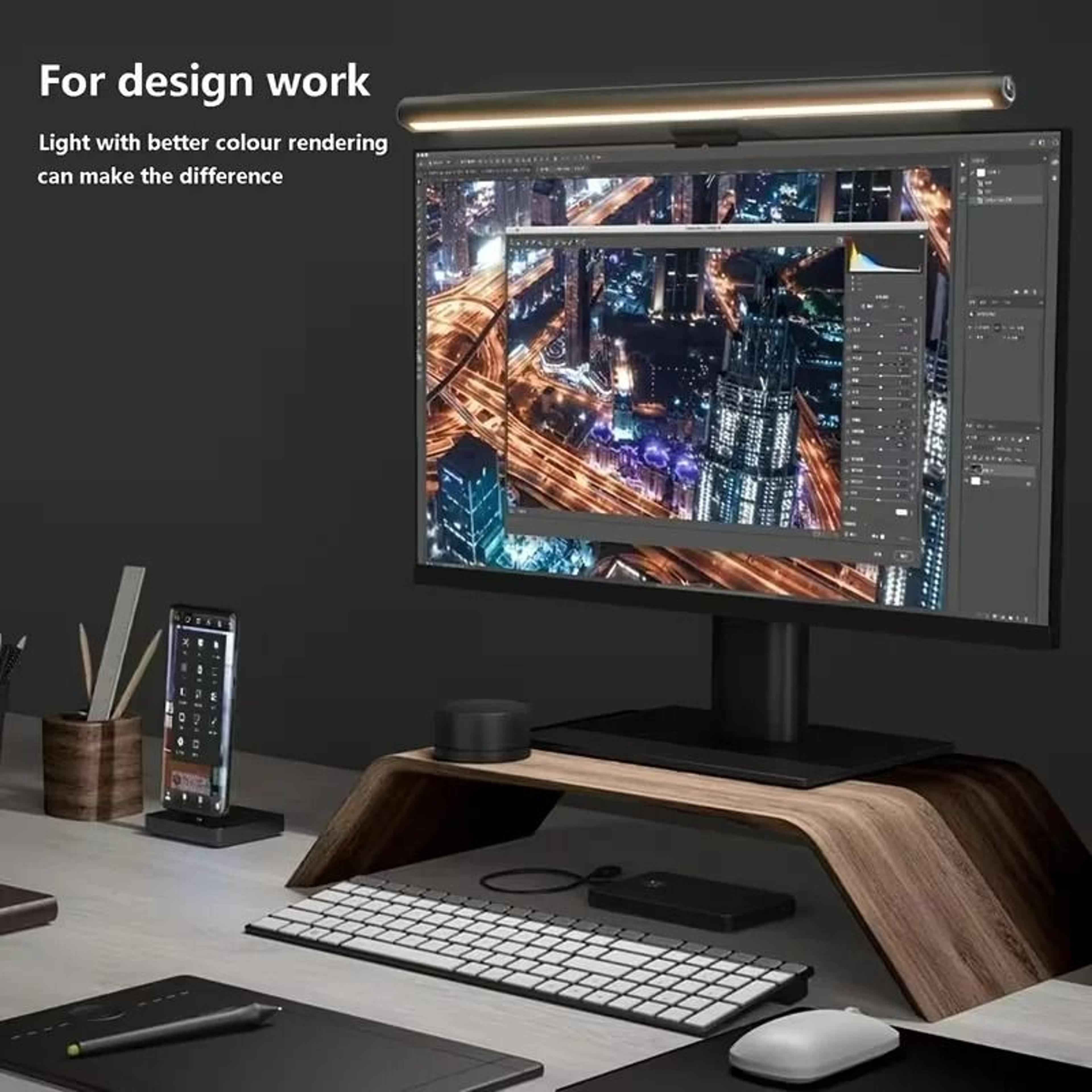 vividarc stepless monitor light bar