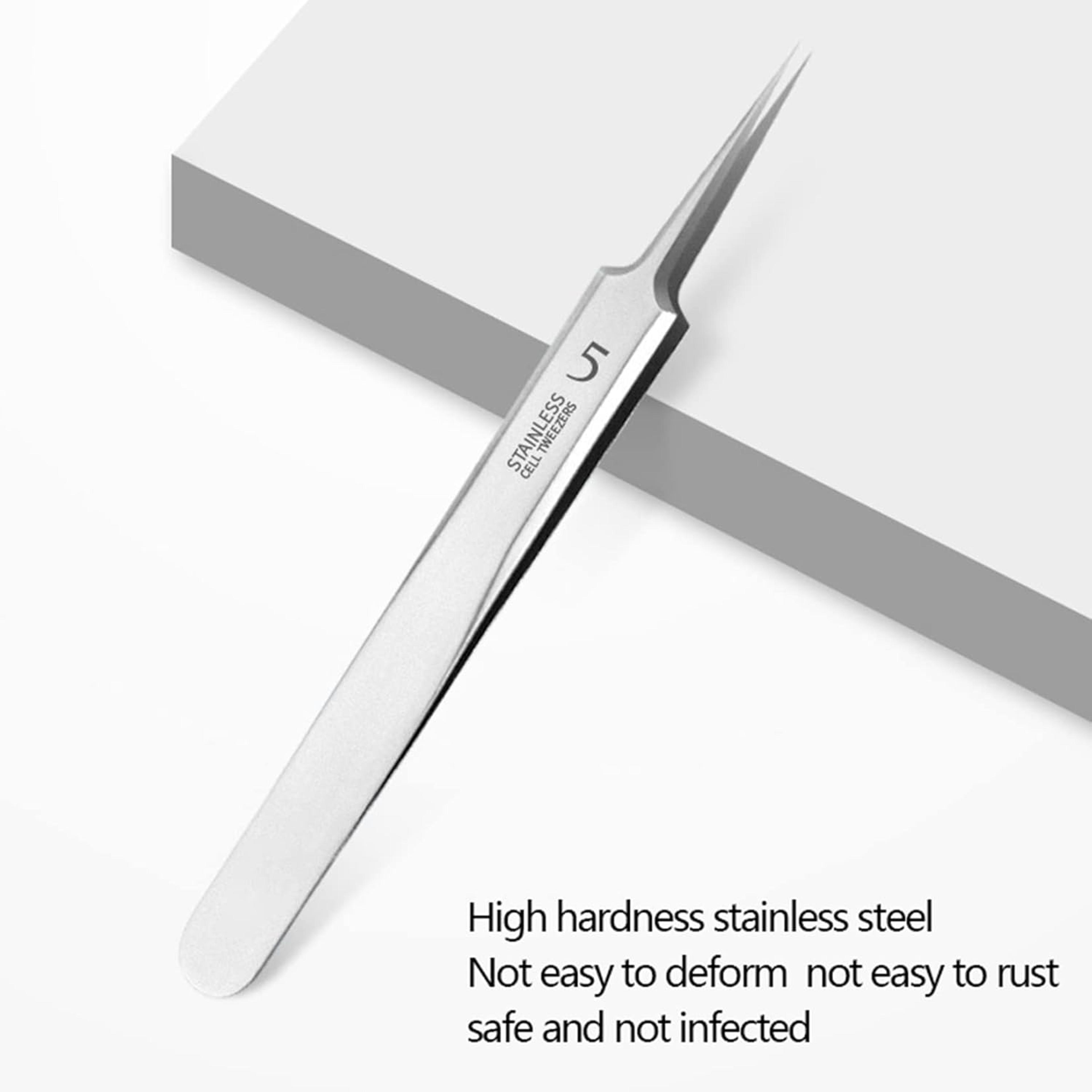 Ultra Fine Cellular Acne Blackhead Tweezers Precision Blackhead Tweezers For Clear Smooth Skin 1