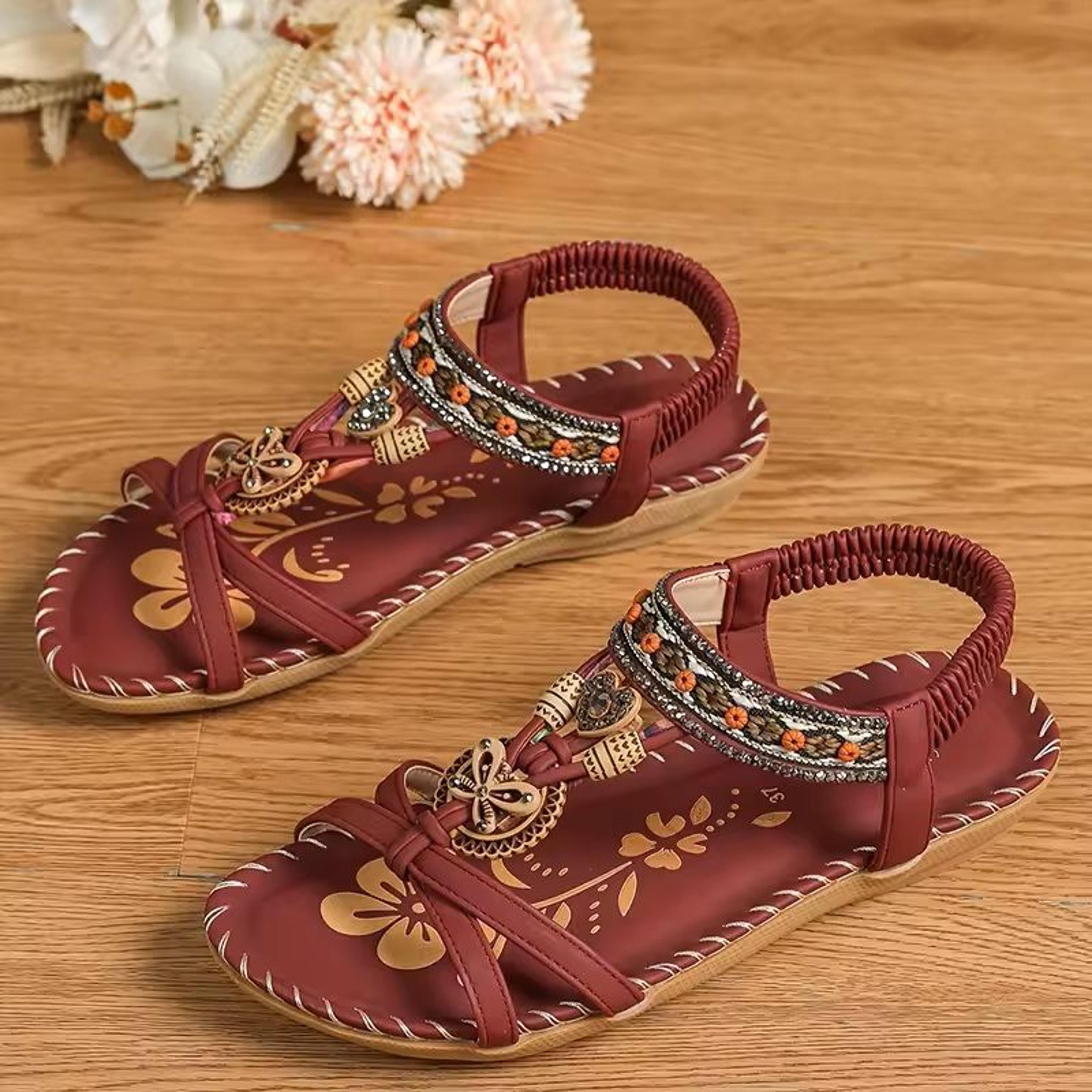 EasyStride Womens Casual Walking Sandals 14
