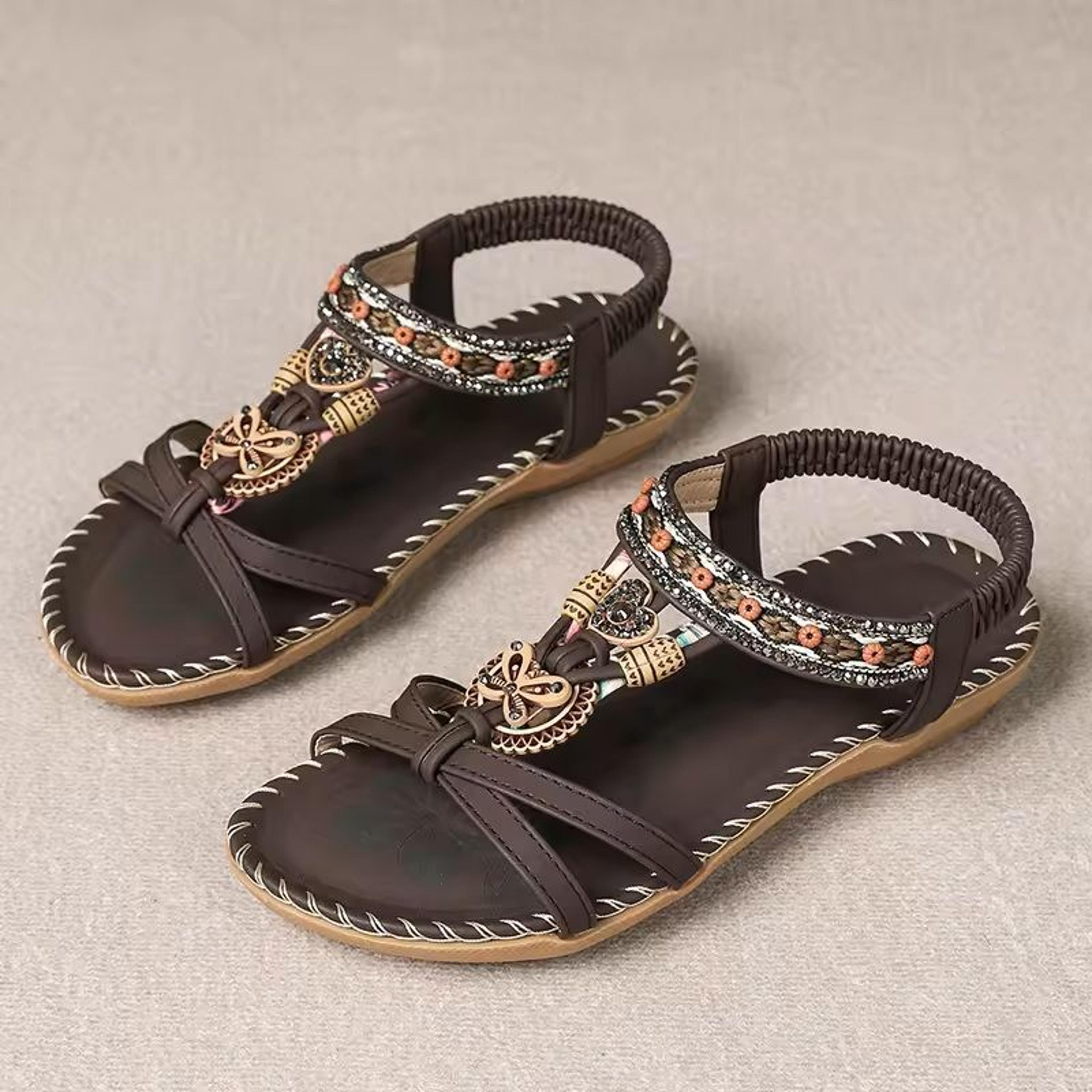 EasyStride Womens Casual Walking Sandals 22