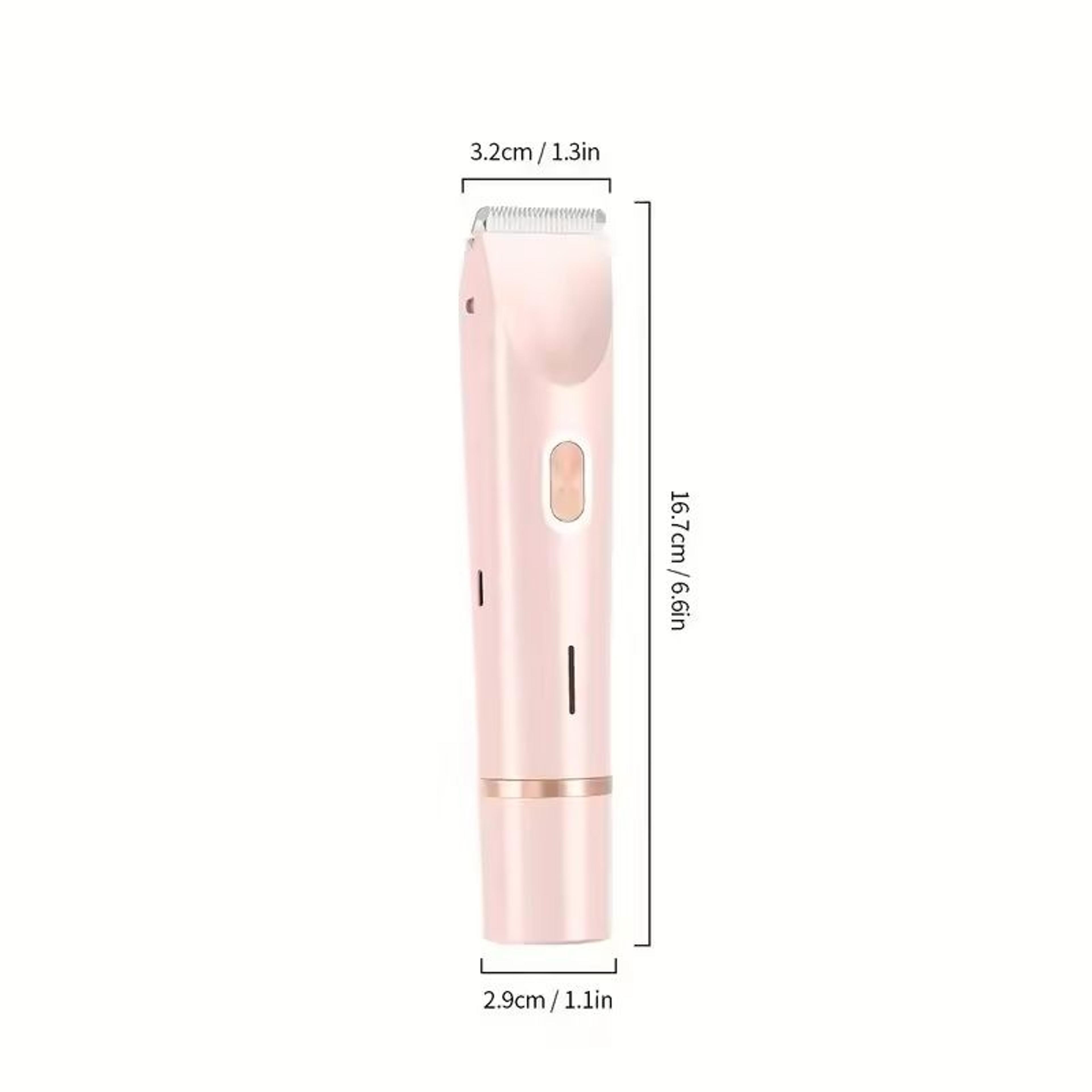 Women 2 In 1 Dual Head Electric Shaver And Trimmer 2