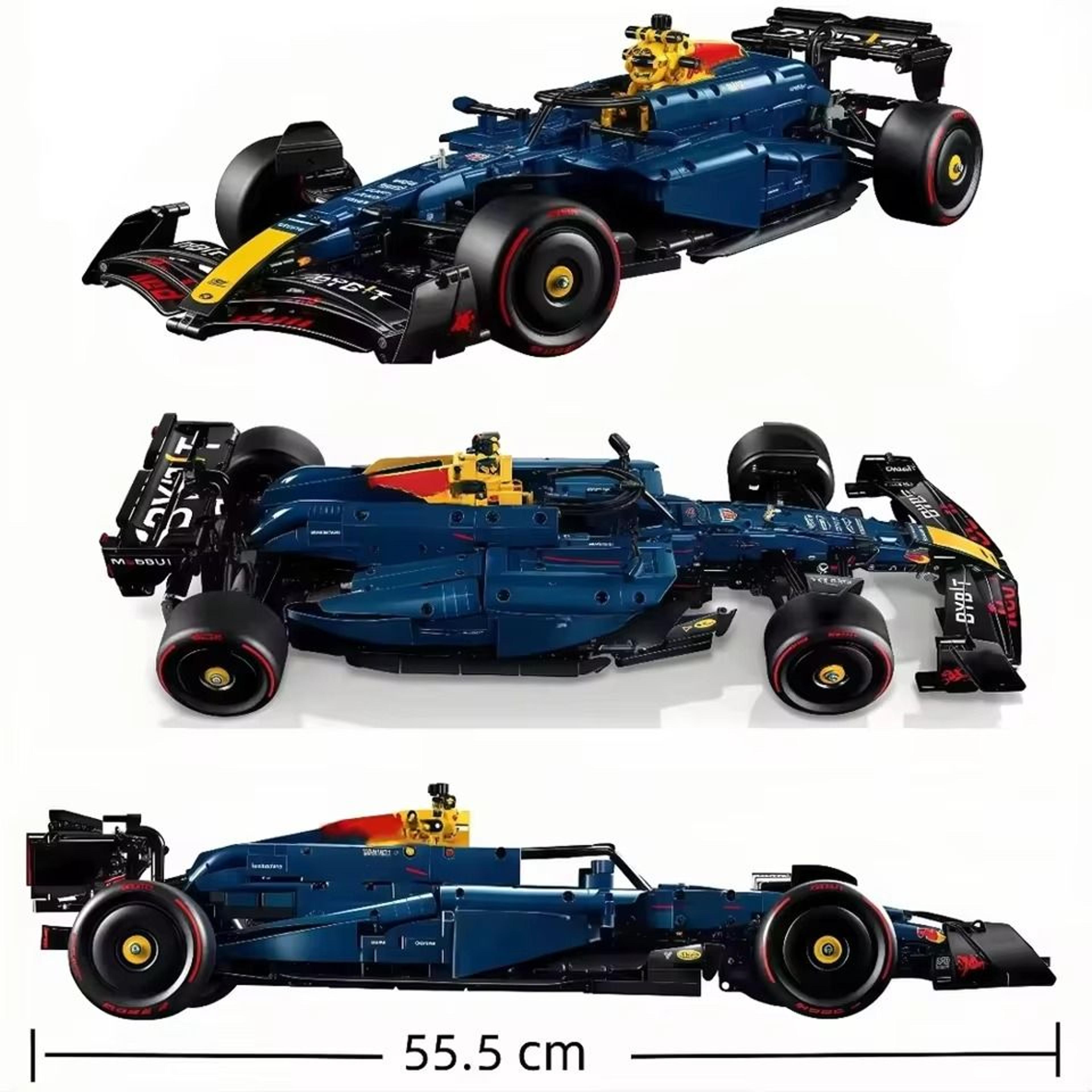 Technical RB20 F1 Racing Car Building Blocks Kit 1639PCS For Adults 4
