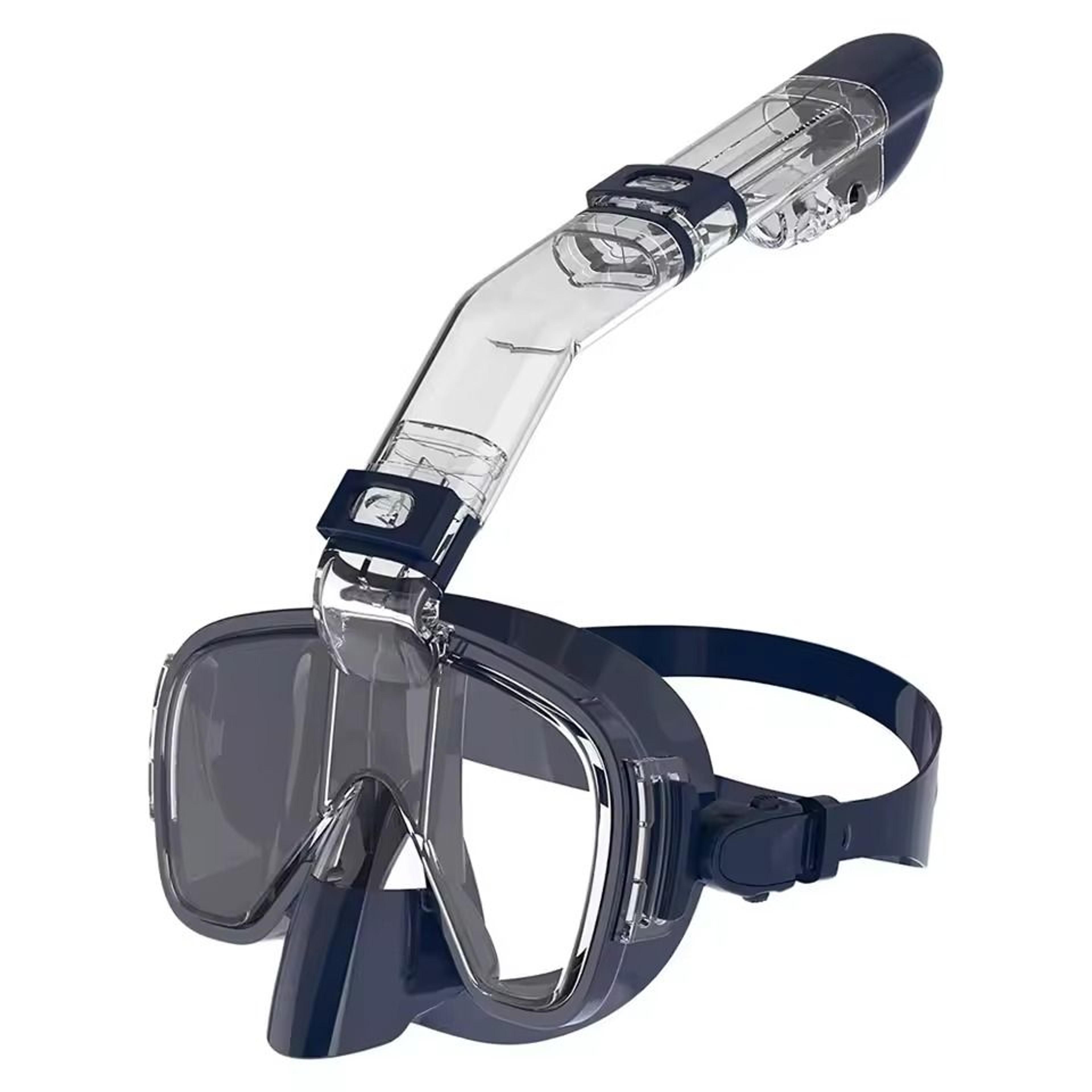 Underwater Snorkeling Mask Set With AntiFog Design And Safe Breathing System 9