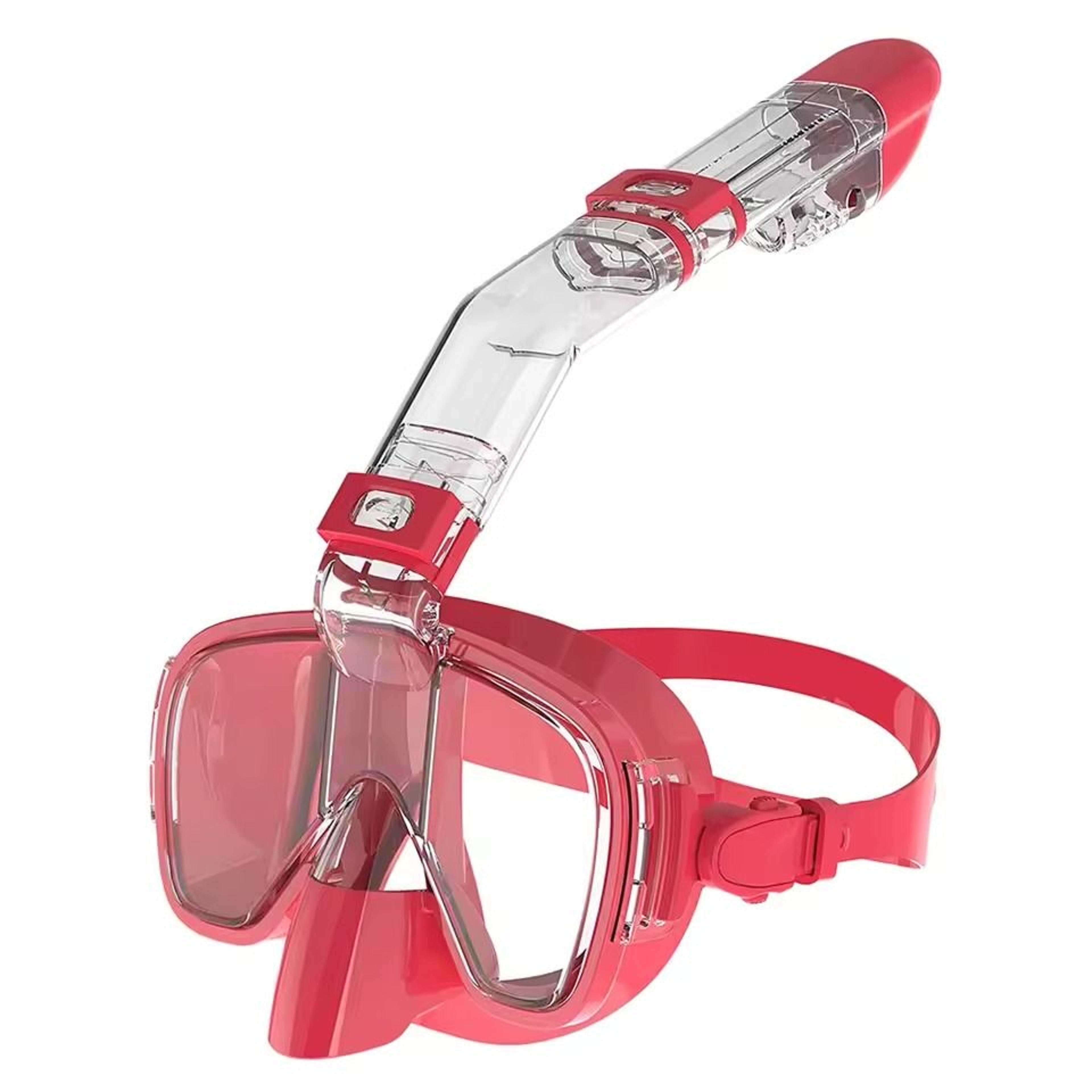 Underwater Snorkeling Mask Set With AntiFog Design And Safe Breathing System 8