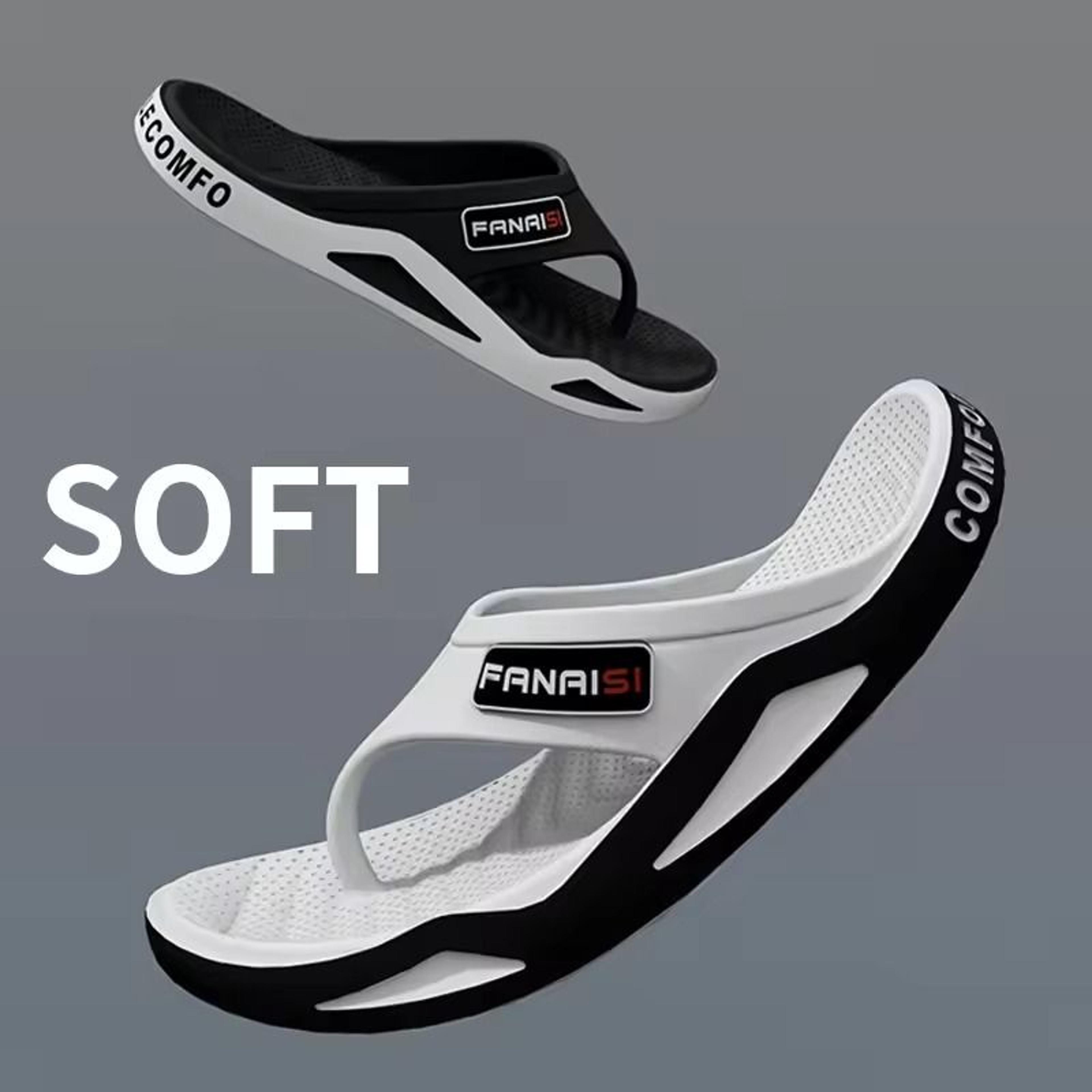 Summer Mens Flip Flops Comfortable Outdoor Beach Sandals Casual House Shoes 5