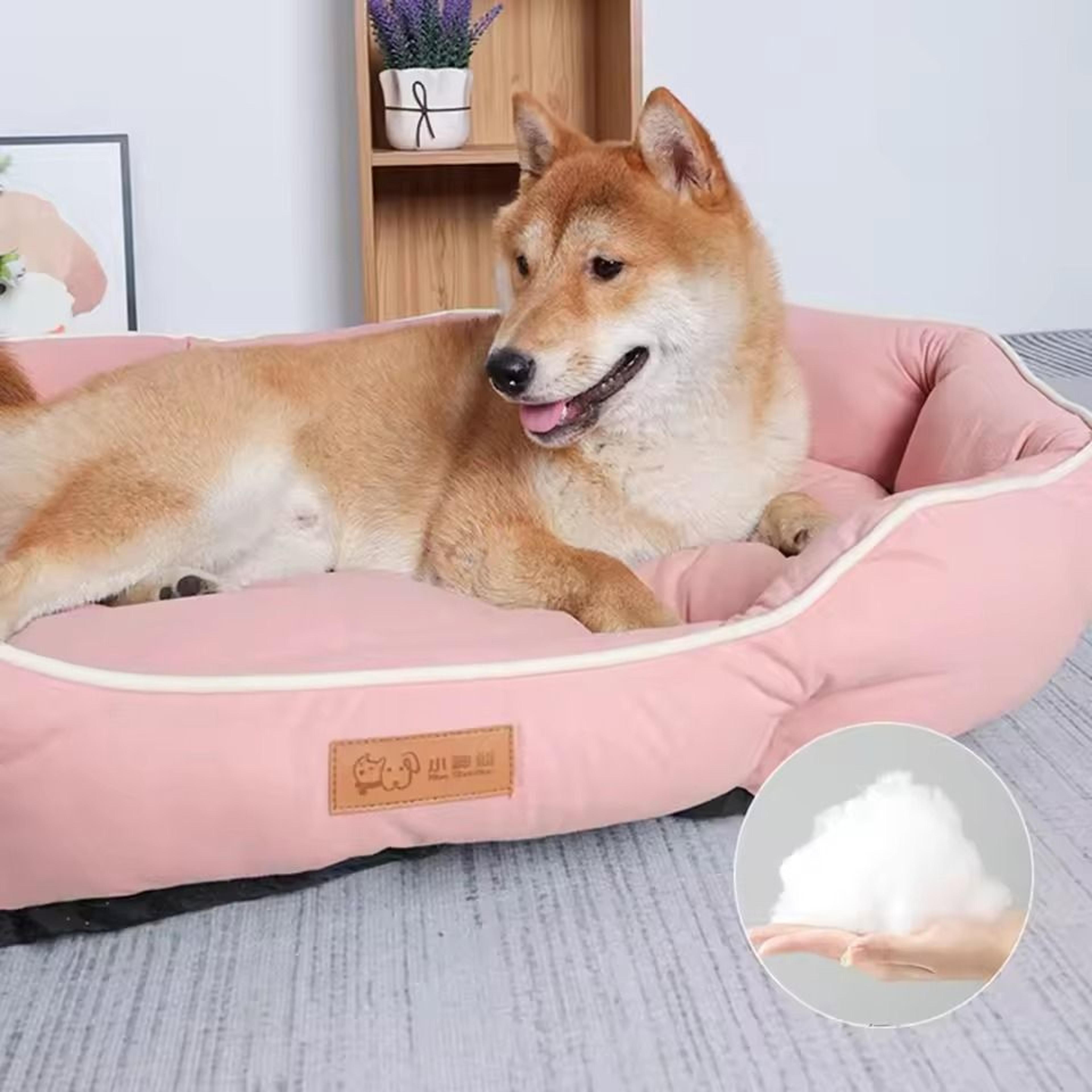 Large Pet Sofa Bed For Dogs And Cats With Winter Warm Cushion 2