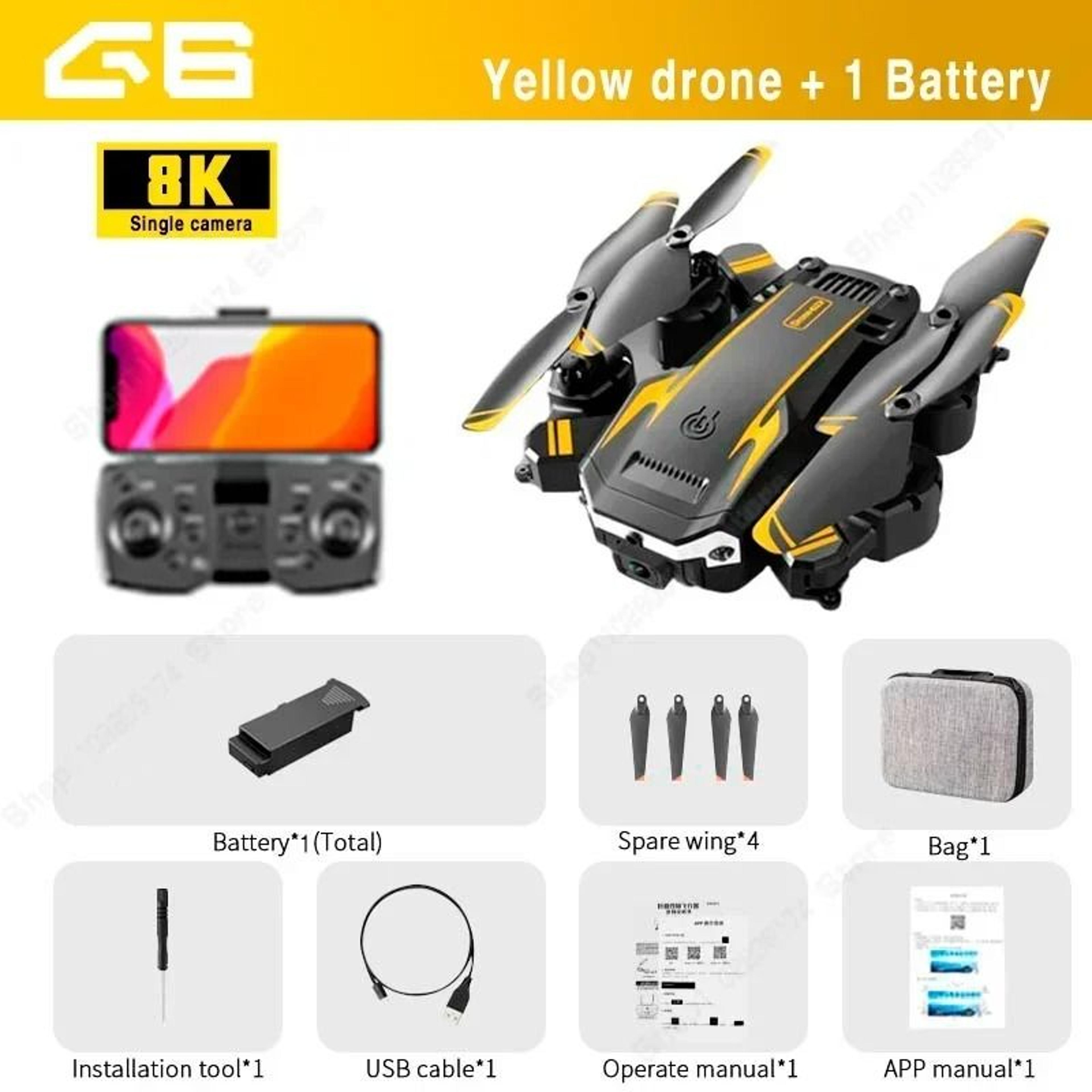 5G GPS Drone With Obstacle Avoidance And 8K Dual Camera For Aerial Photography And Video 6