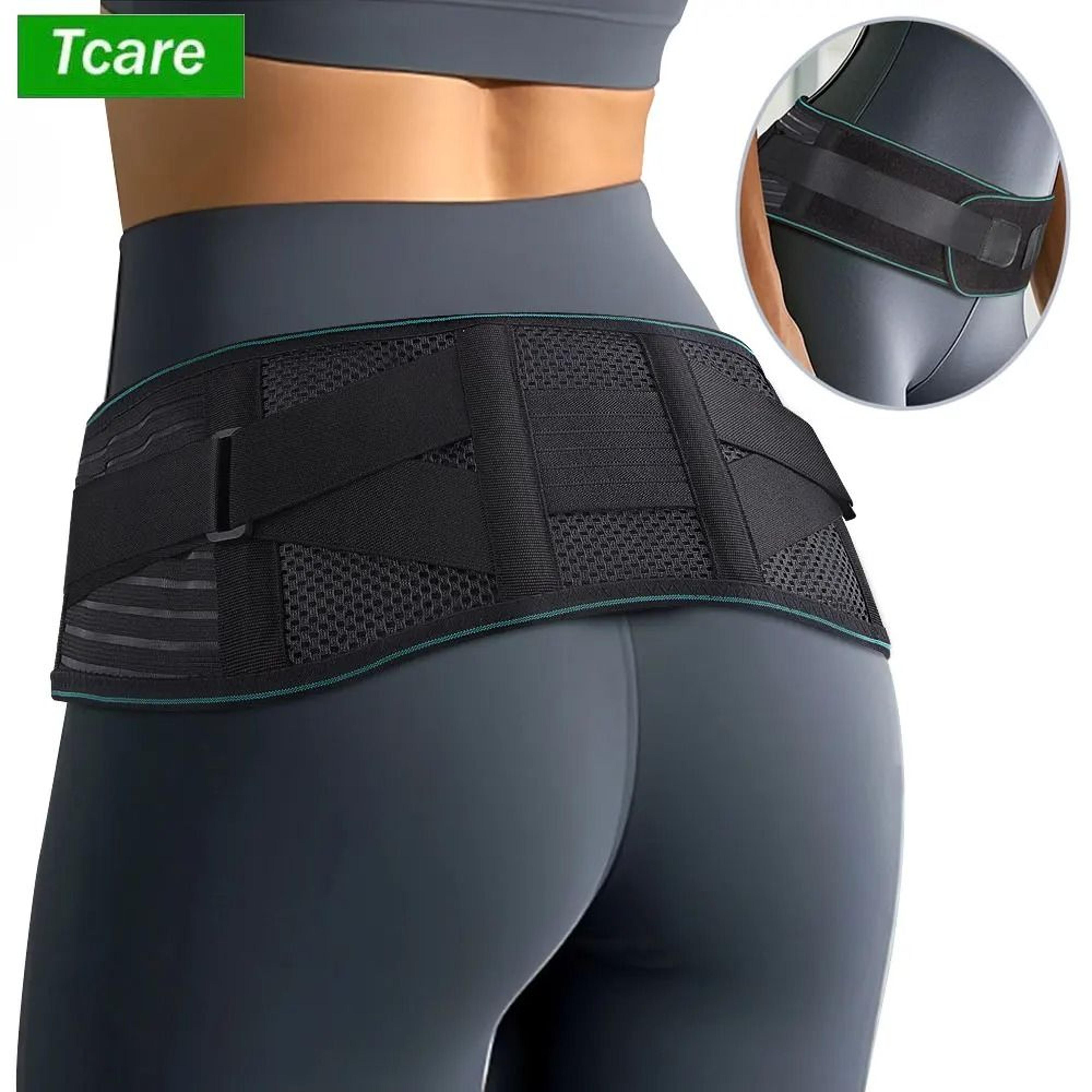 Adjustable Back Support Brace For Lower Back Pain Posture Correction Sciatica And Workout Recovery 0