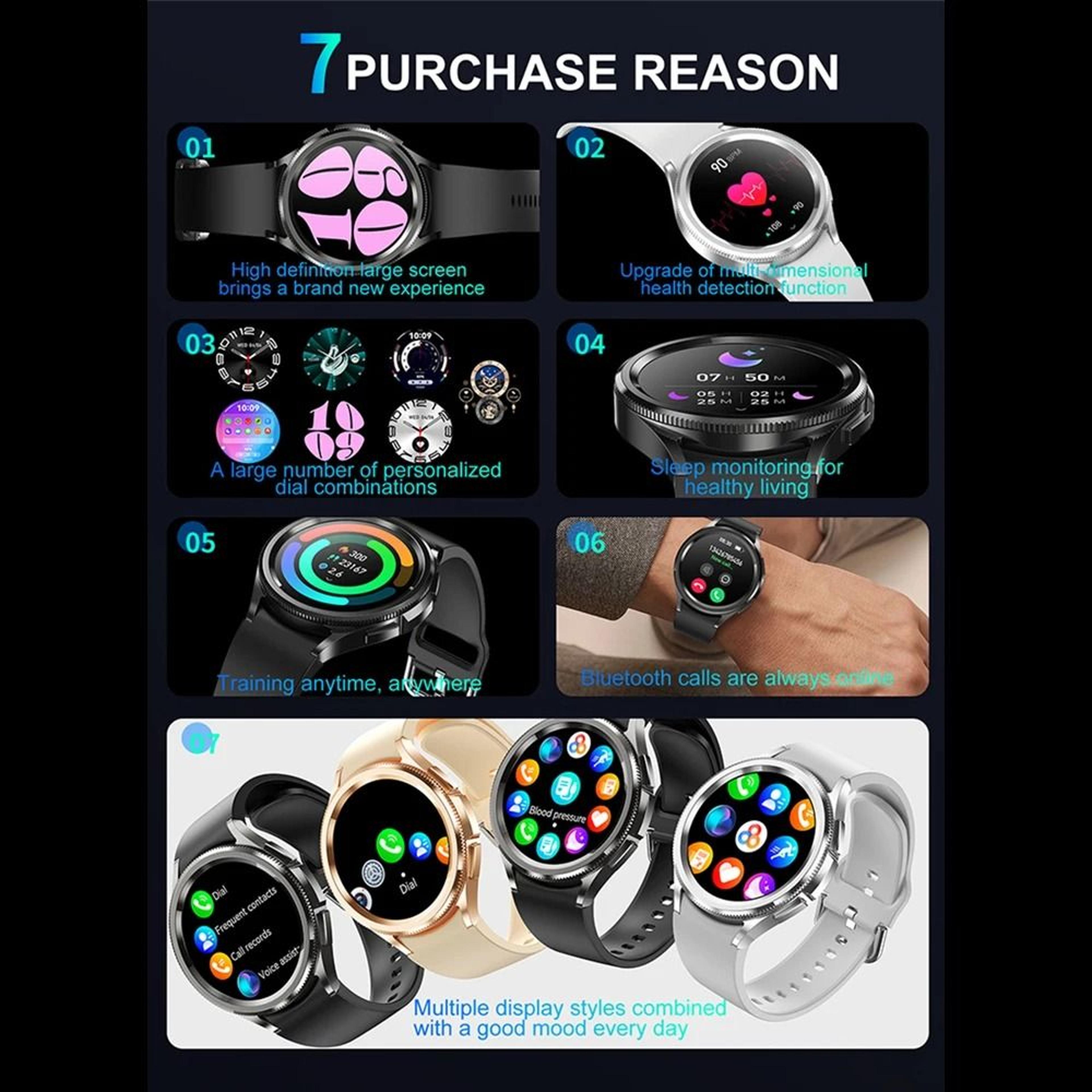 Galaxy Watch 6 Smartwatch For Men With GPS AMOLED Screen And 100 Plus Sport Modes 1