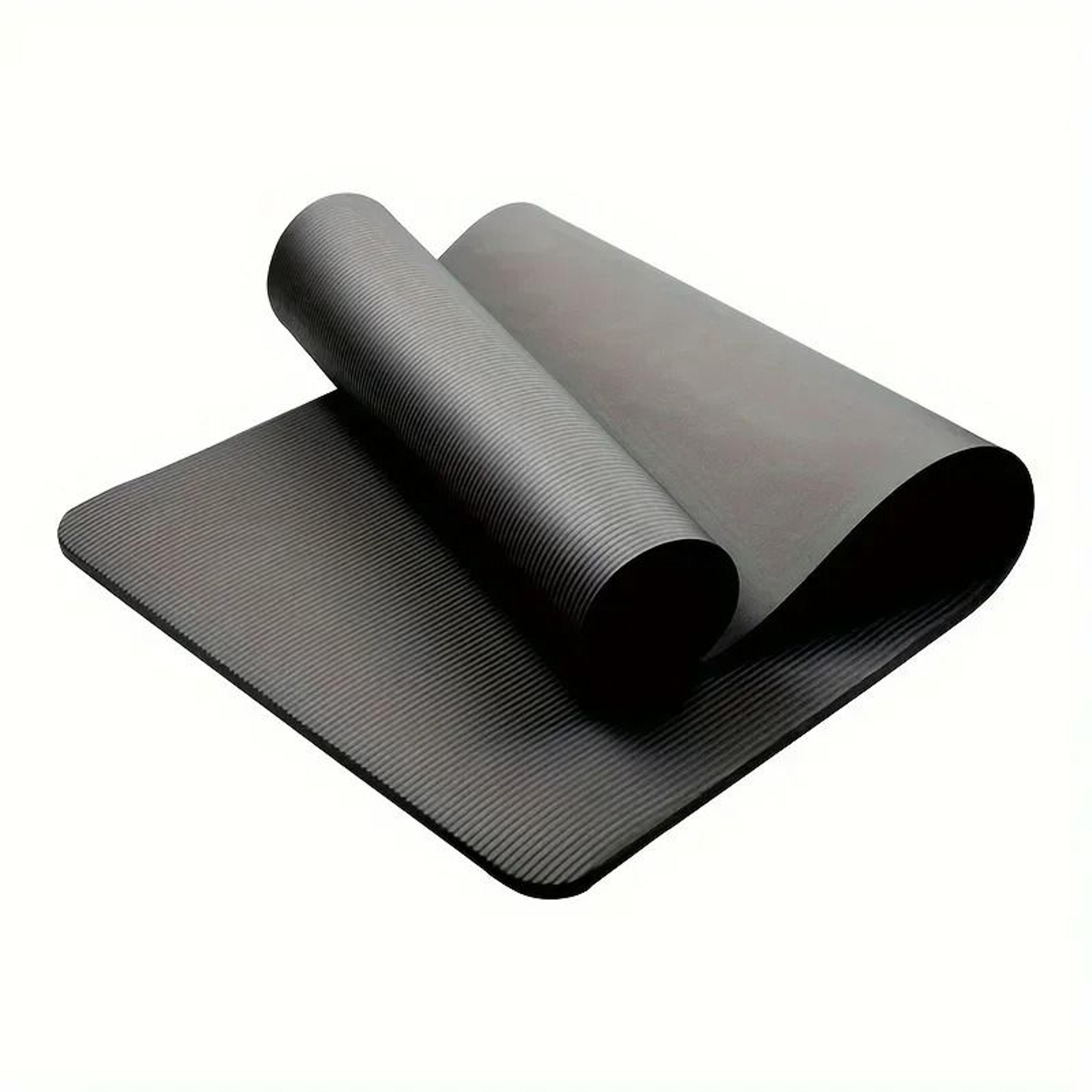 NBR Non Slip Thick Yoga Mat Durable Home Fitness Exercise Mat 4