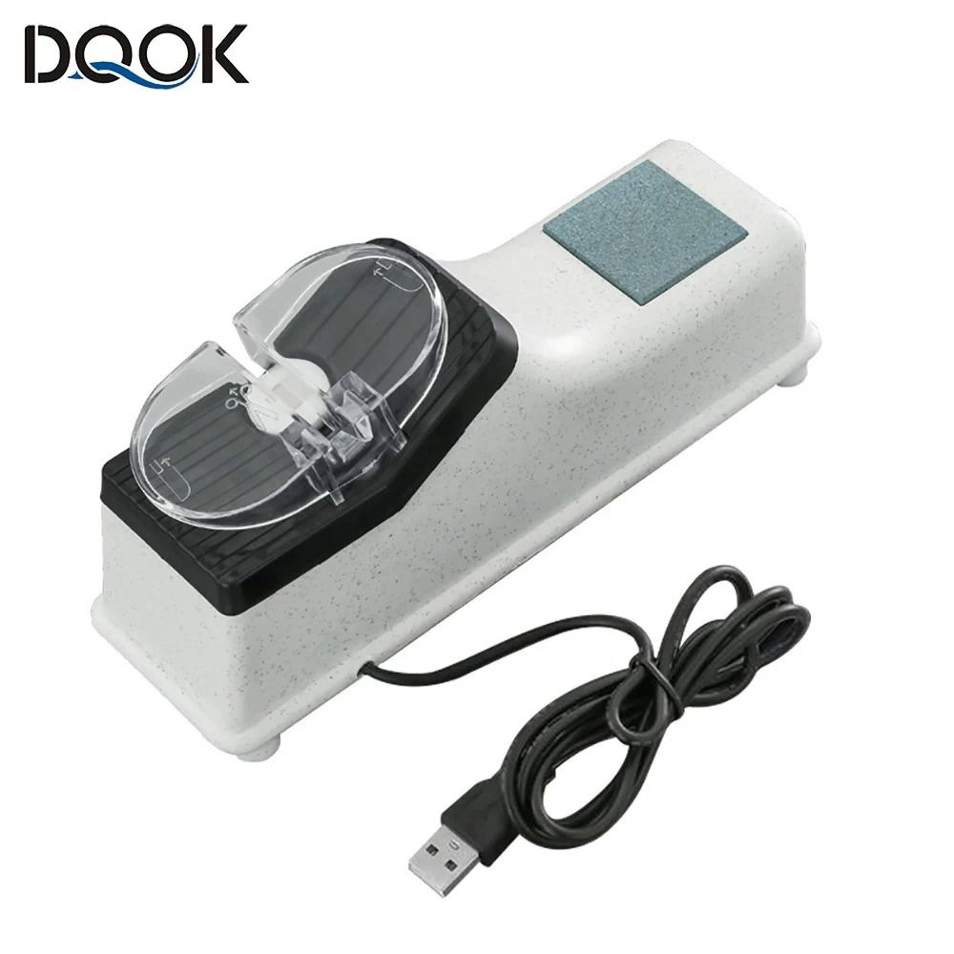 USB Electric Knife Sharpener Adjustable For Kitchen Knives And Scissors 6