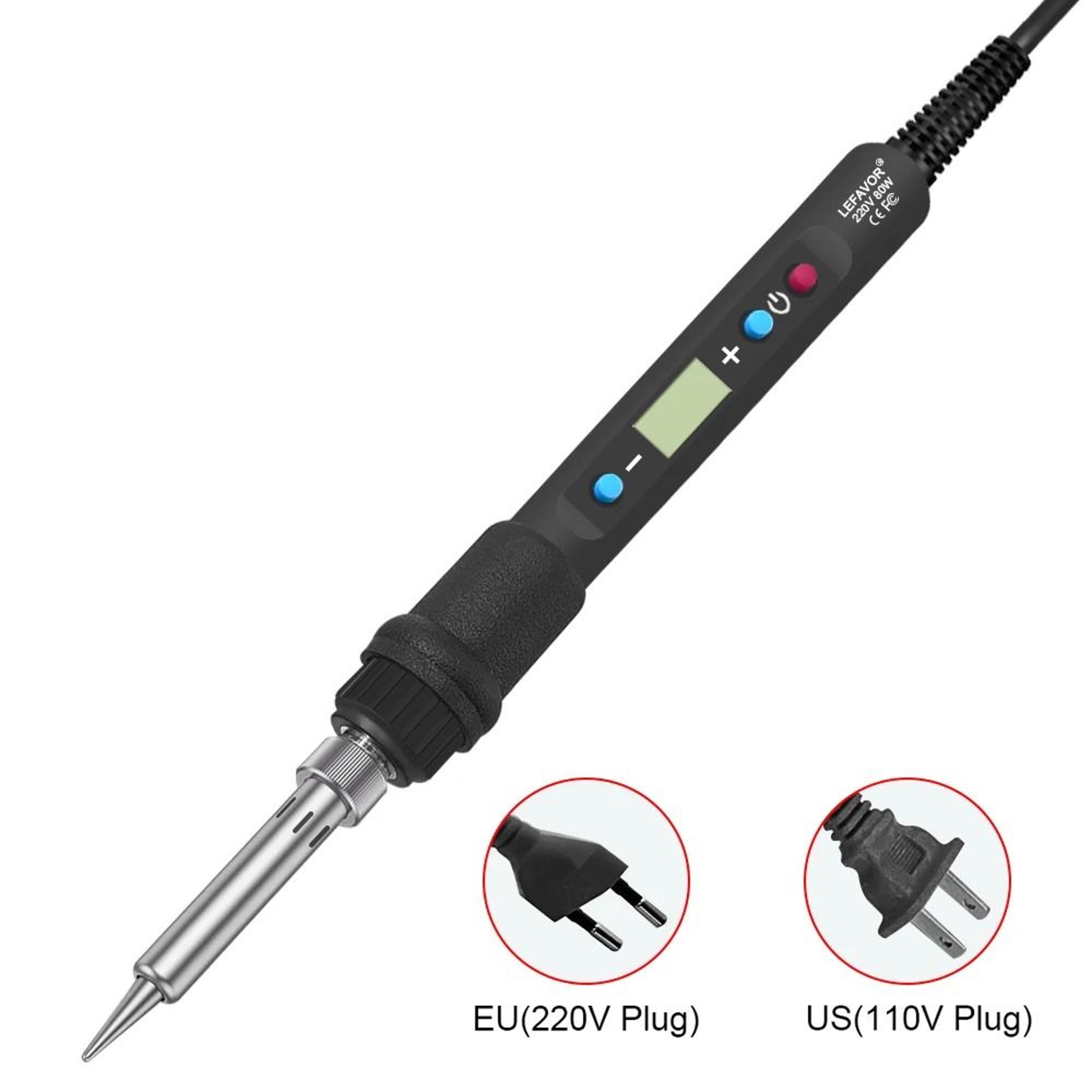 80W Digital Display Soldering Iron Kit With Adjustable Temperature 2