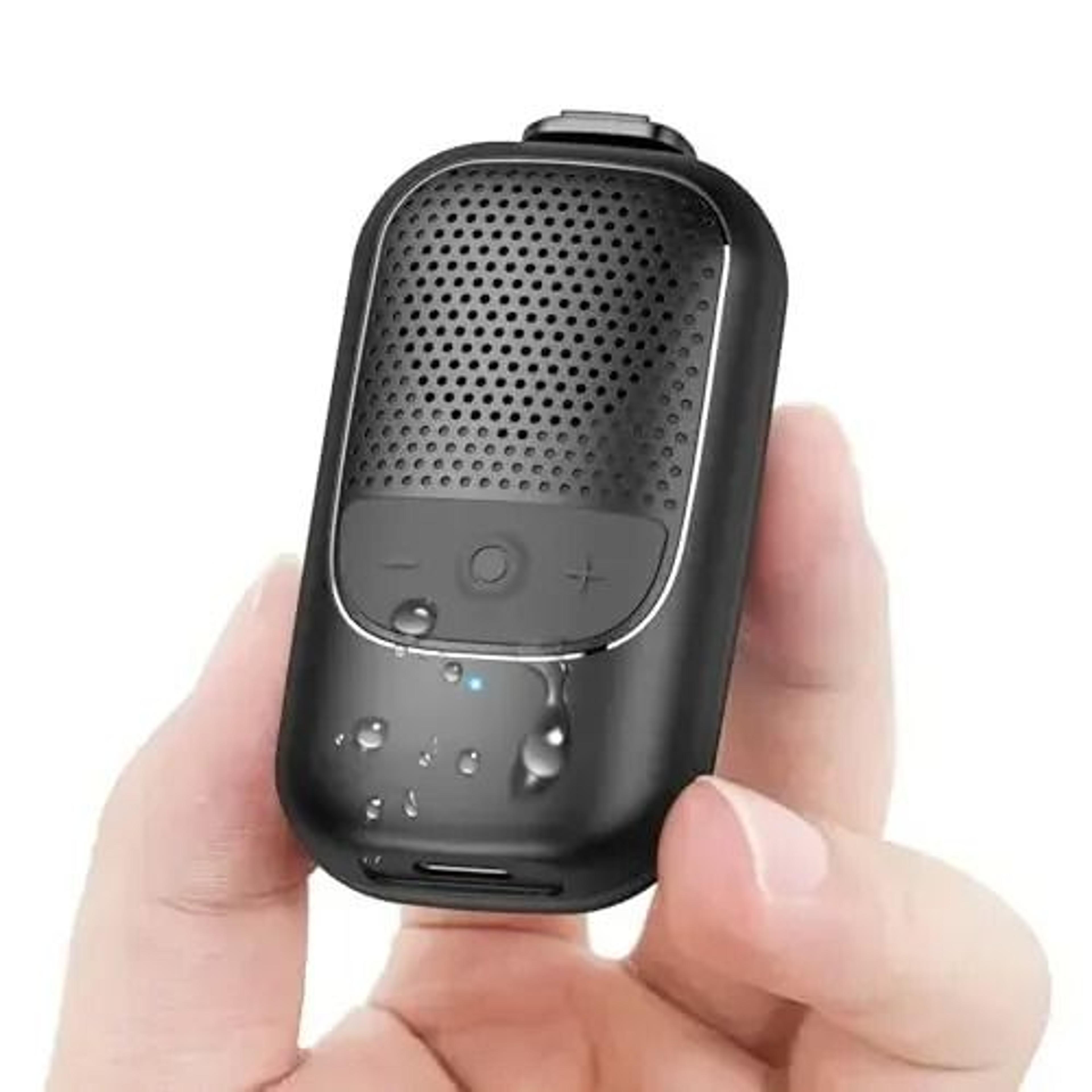 Wearable Clip On Bluetooth Speaker With ENC Mic And Hands Free Call For Outdoor And Work Use 6