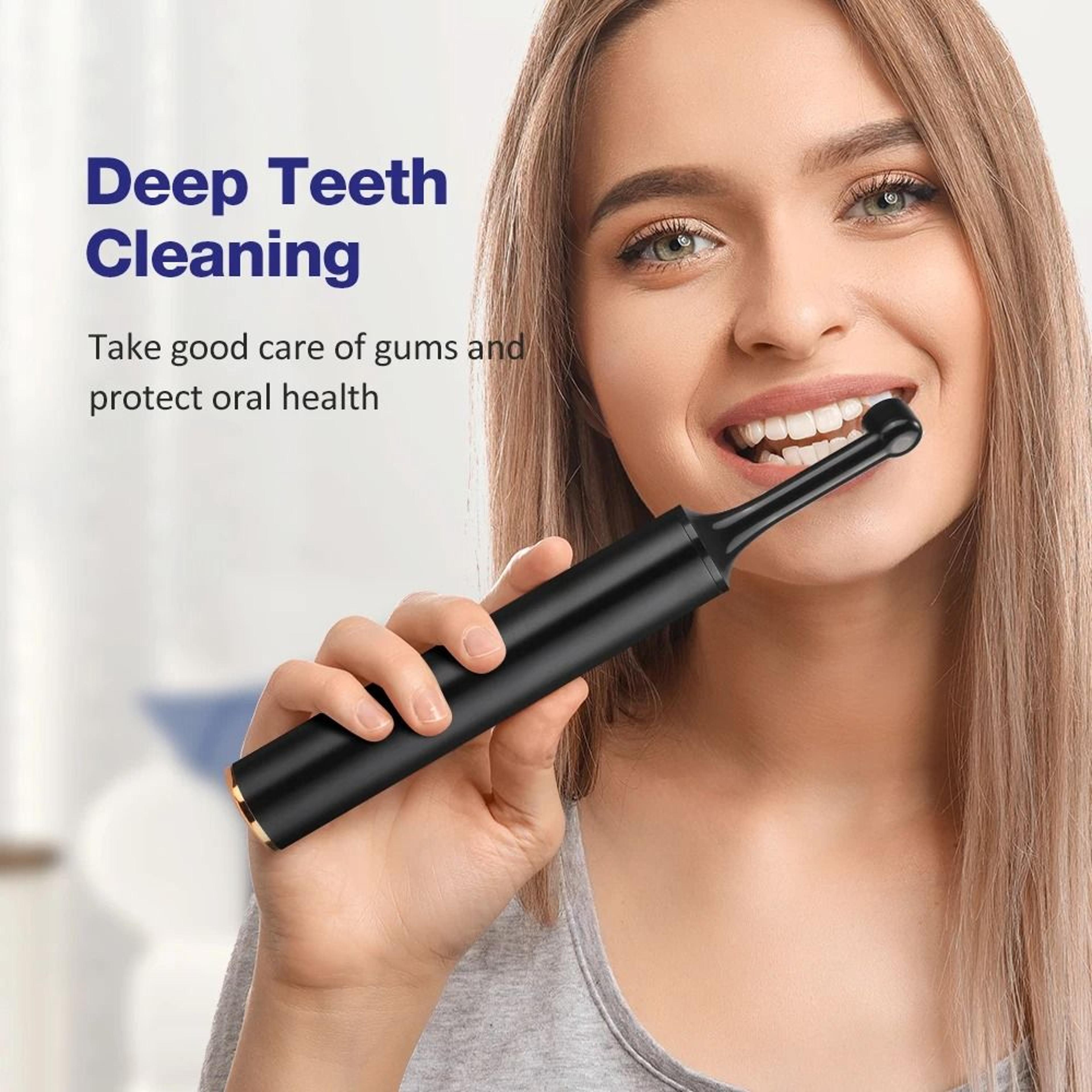 Electric Dental Teeth Polisher Ultrasonic Oral Cleaner With Tartar And Stain Remover Kit 1