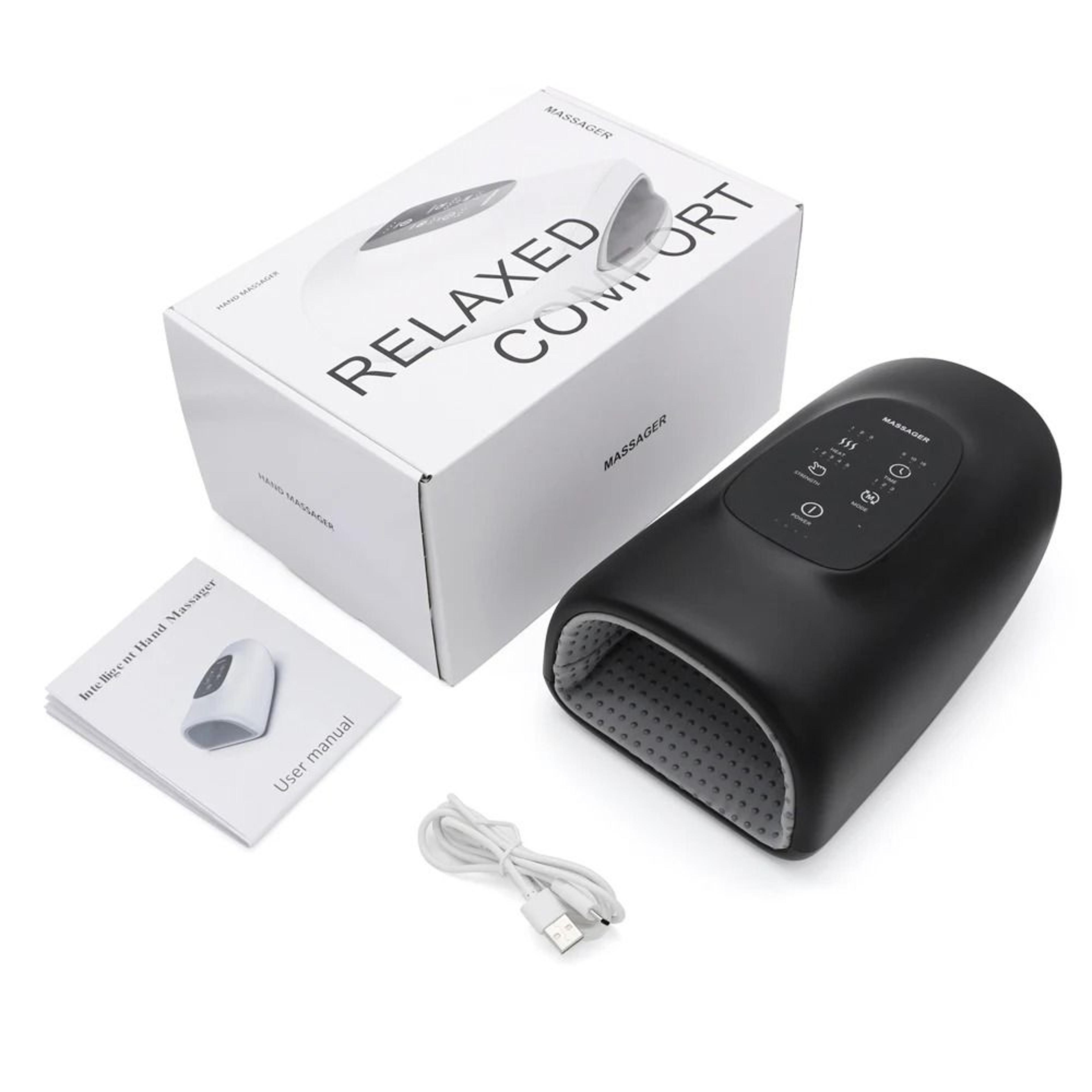 Wireless Electric Hand Massager With Air Compression And Heat For Palm And Finger Muscle Relief 7