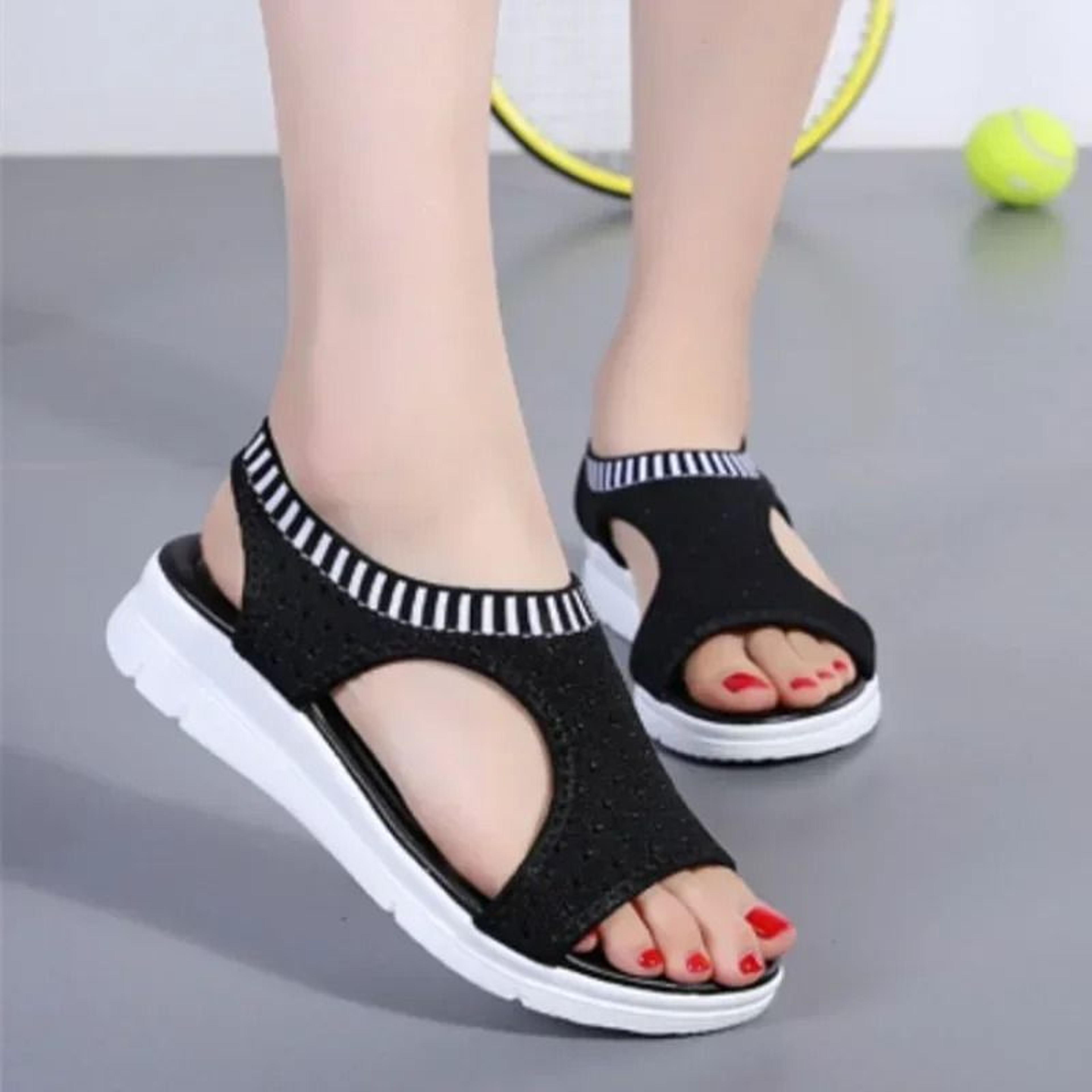 Women Wedge Sandals With Breathable Design And Platform Heel For Walking And Shopping Comfort 5