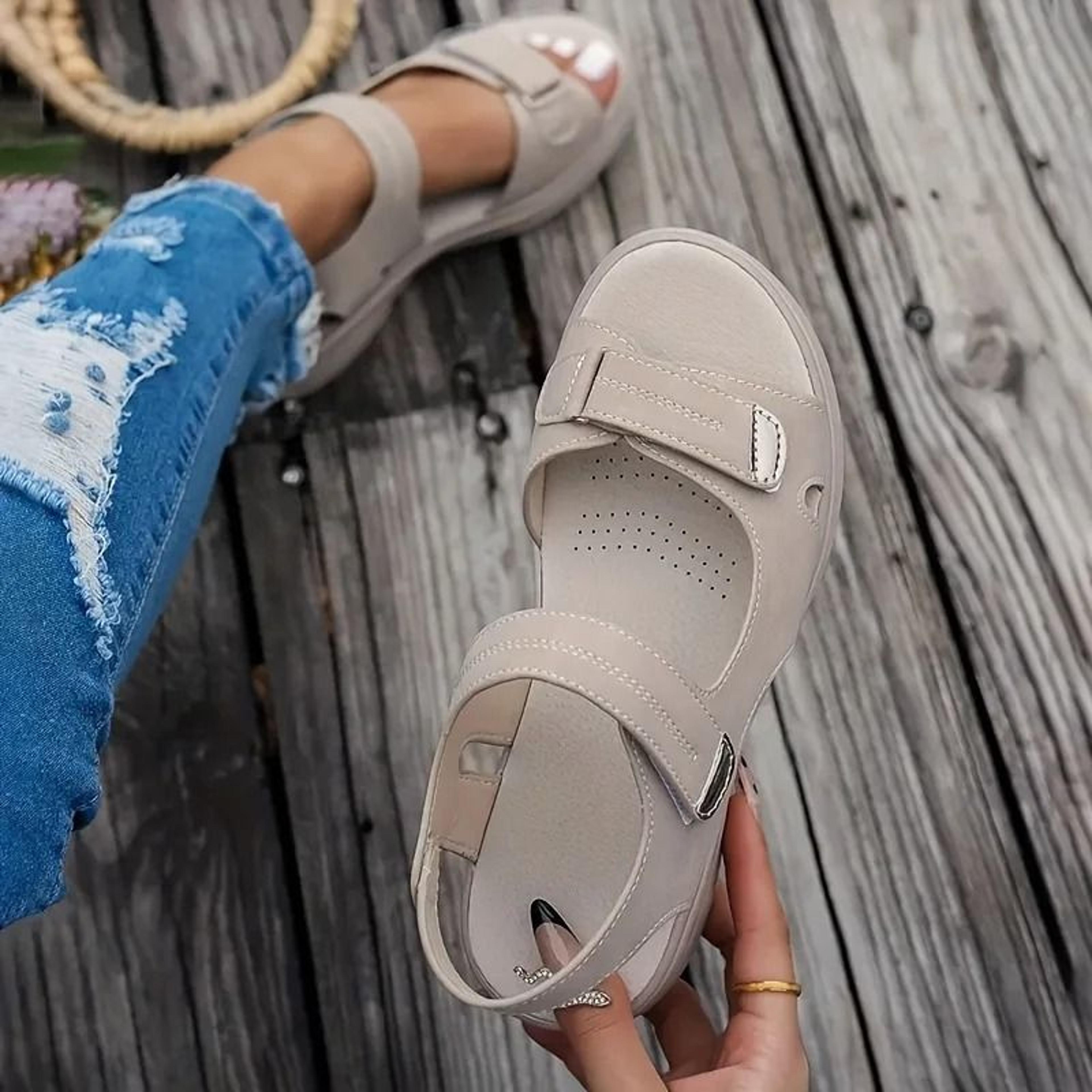 Women Summer Wedge Sandals With Platform Sole And Non Slip Design For Casual Beach Wear 3