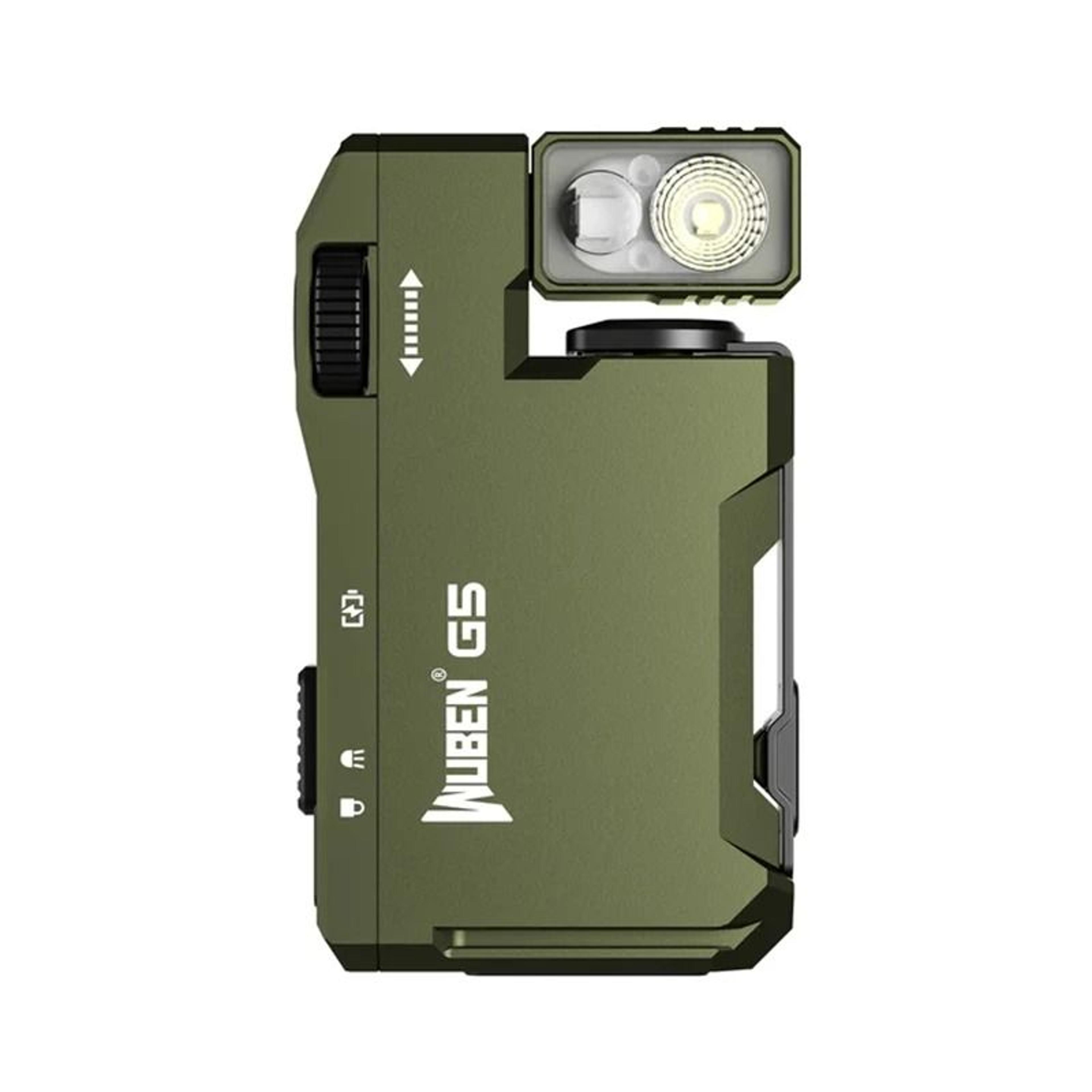Wuben G5 EDC Flashlight Portable 400 Lumens Pocket Light With Rotating Head And Magnetic Base 7